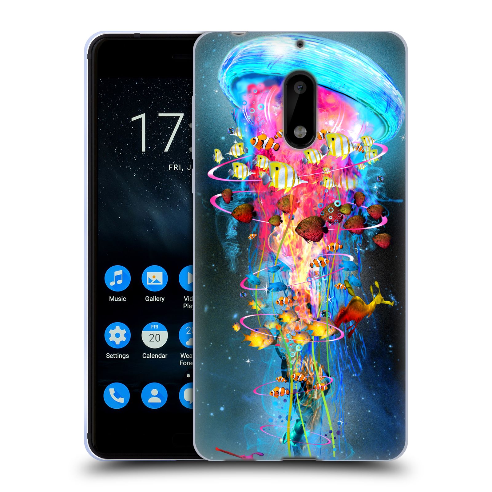 OFFICIAL DAVE LOBLAW FOREST & SPACE SOFT GEL CASE FOR NOKIA PHONES 1 - Picture 12 of 15