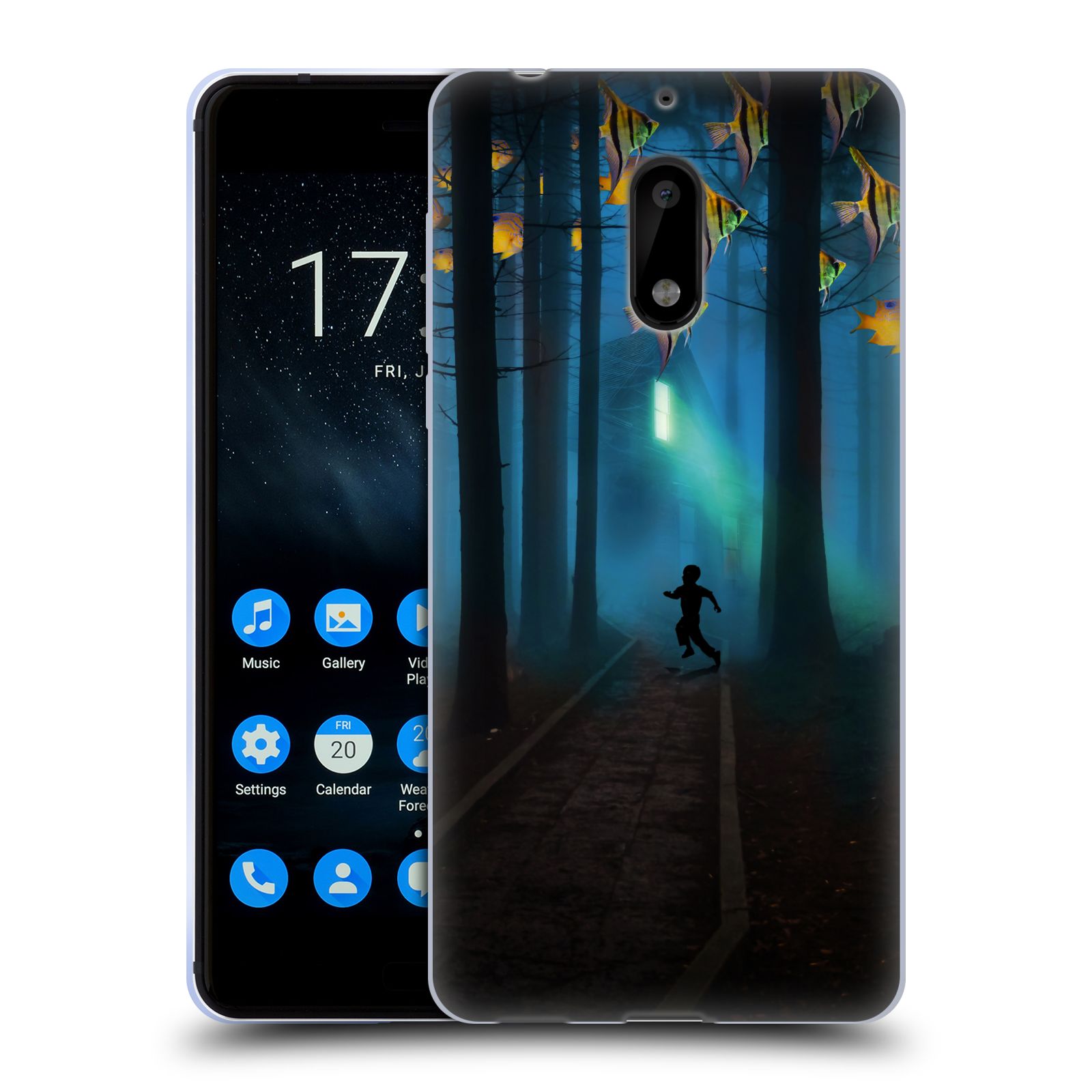 OFFICIAL DAVE LOBLAW FOREST & SPACE SOFT GEL CASE FOR NOKIA PHONES 1 - Picture 9 of 15