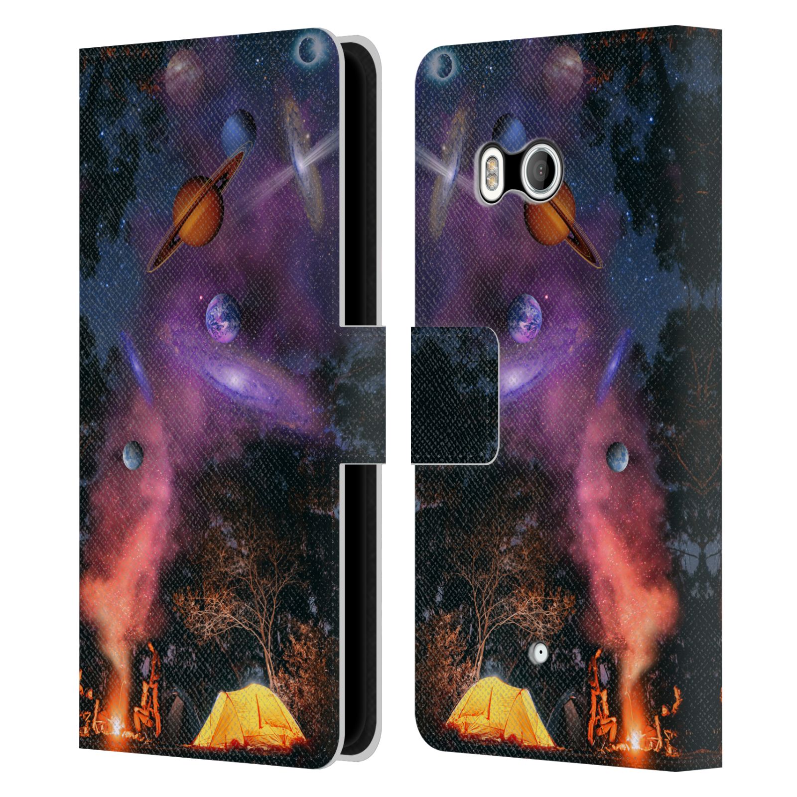 OFFICIAL DAVE LOBLAW SCI-FI AND SURREAL LEATHER BOOK CASE FOR HTC PHONES 1 - Picture 7 of 7