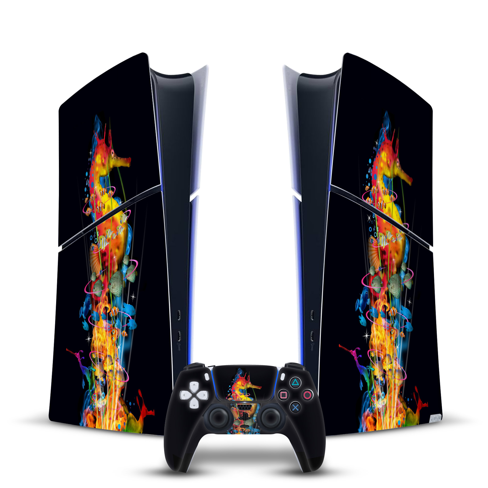 OFFICIAL DAVE LOBLAW SEA 2 VINYL SKIN FOR PS5 SLIM DIGITAL CONSOLE & CONTROLLER