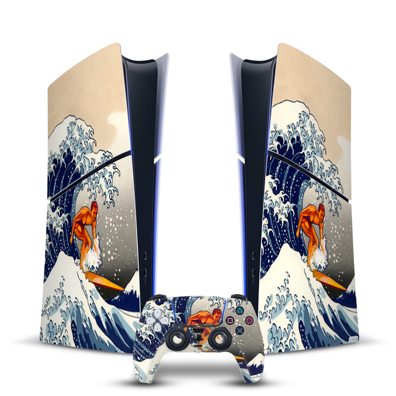 OFFICIAL DAVE LOBLAW SEA 2 VINYL SKIN FOR PS5 SLIM DIGITAL CONSOLE & CONTROLLER