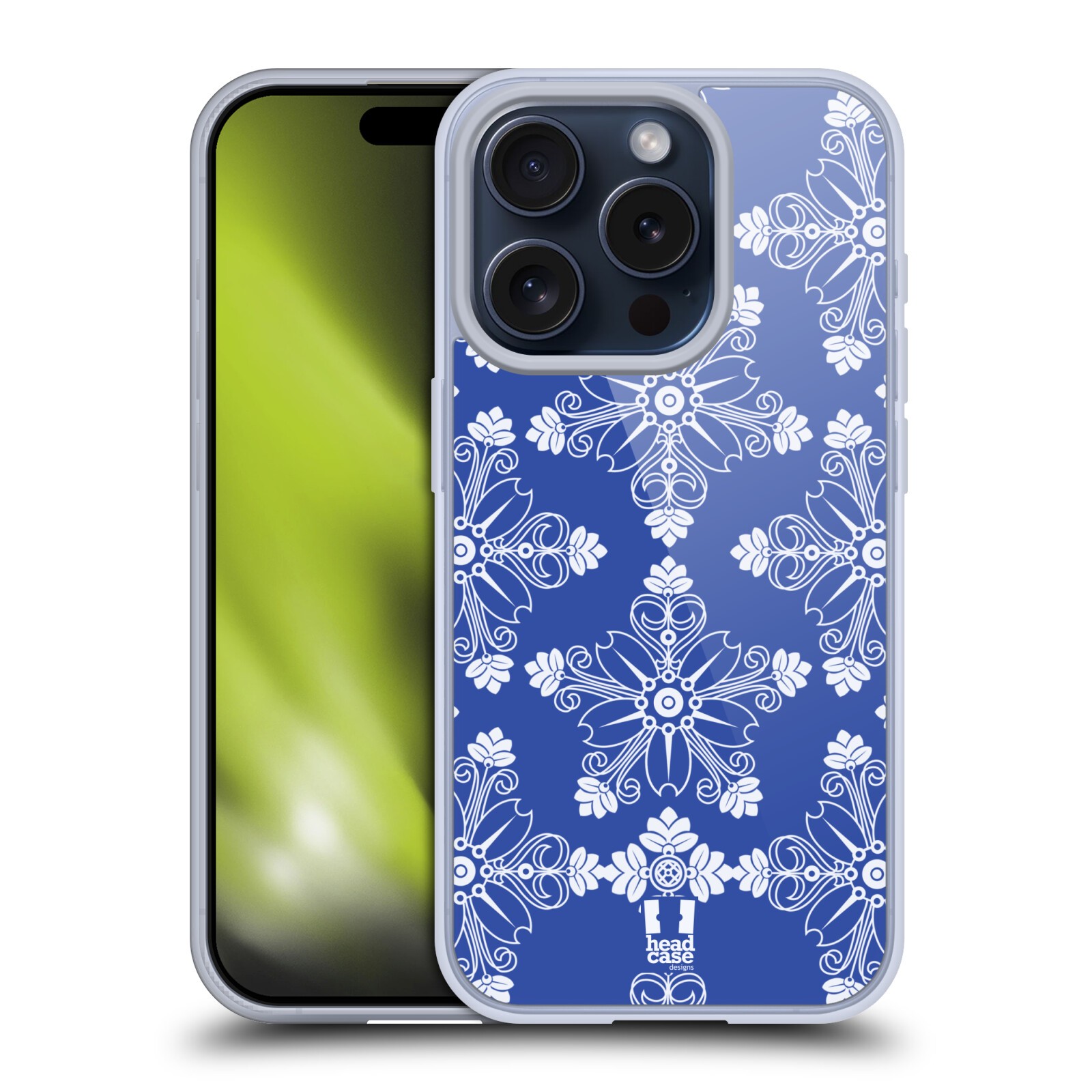 HEAD CASE DESIGNS DAZZLING BLUE PATTERN SOFT GEL CASE FOR APPLE iPHONE PHONES - Picture 8 of 15