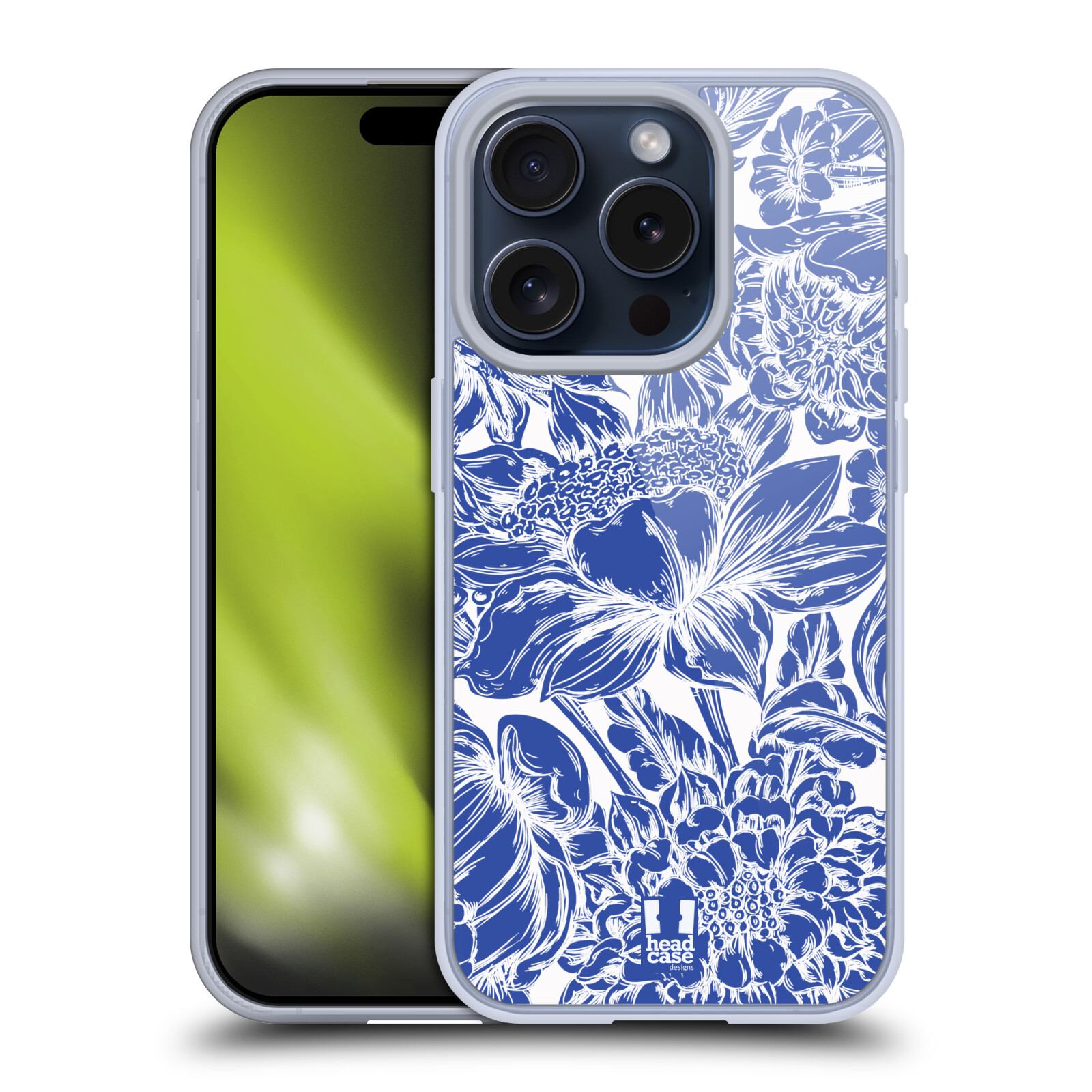 HEAD CASE DESIGNS DAZZLING BLUE PATTERN SOFT GEL CASE FOR APPLE iPHONE PHONES - Picture 11 of 15