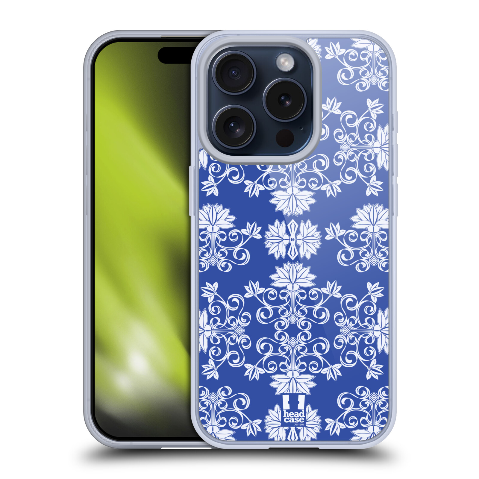 HEAD CASE DESIGNS DAZZLING BLUE PATTERN SOFT GEL CASE FOR APPLE iPHONE PHONES - Picture 12 of 15