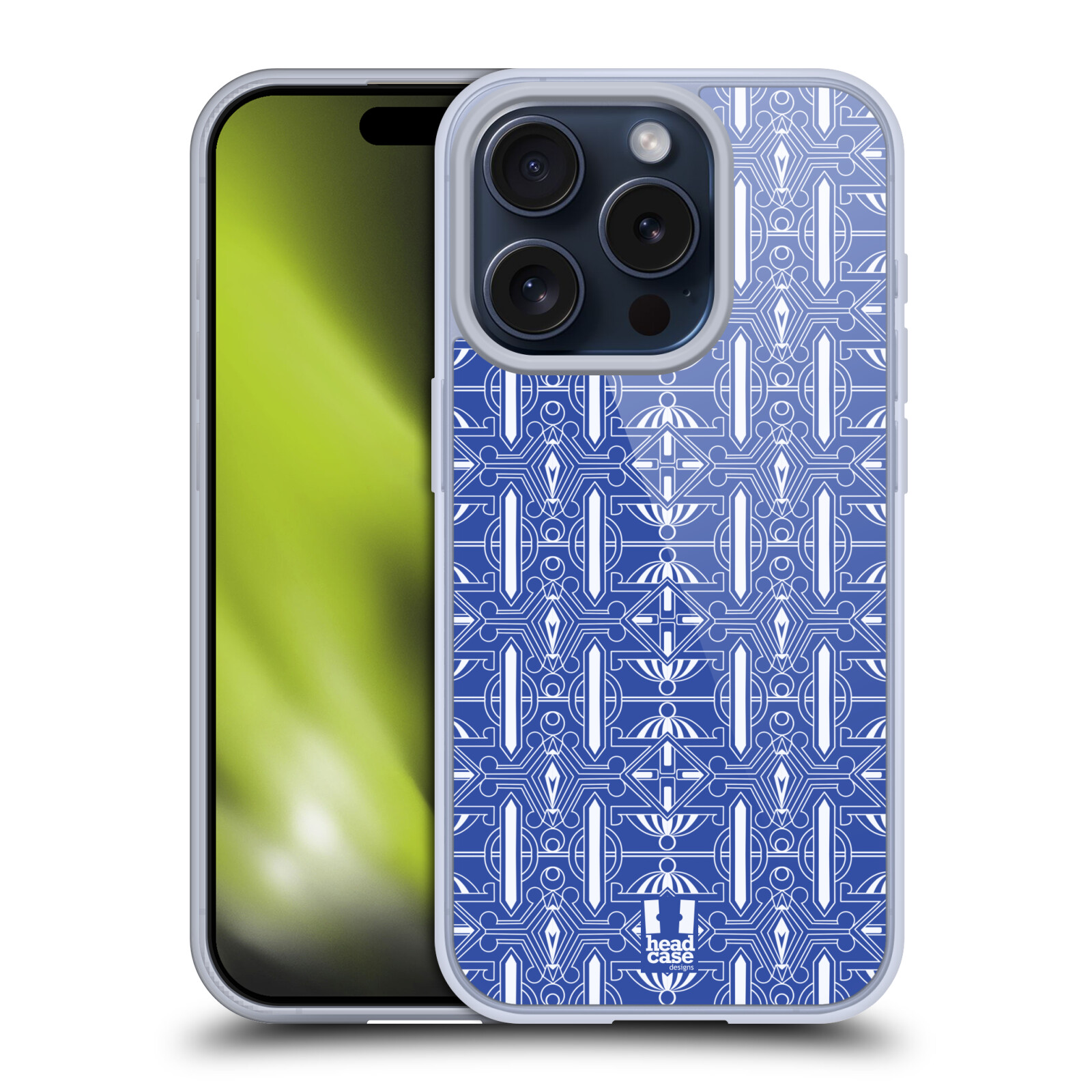 HEAD CASE DESIGNS DAZZLING BLUE PATTERN SOFT GEL CASE FOR APPLE iPHONE PHONES - Picture 13 of 15