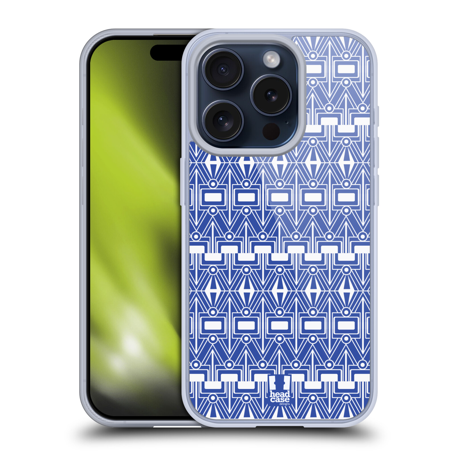 HEAD CASE DESIGNS DAZZLING BLUE PATTERN SOFT GEL CASE FOR APPLE iPHONE PHONES - Picture 14 of 15