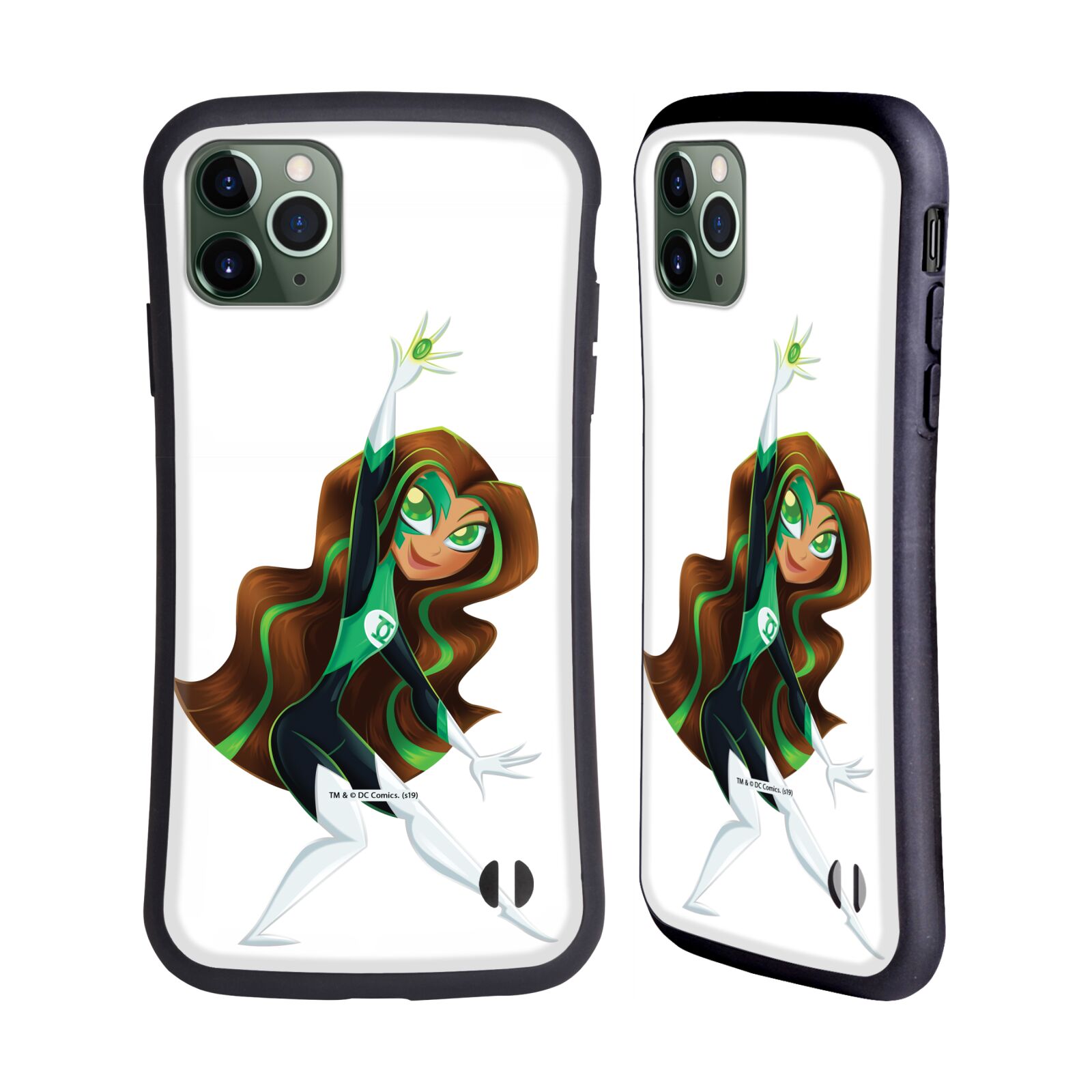 DC SUPER HERO GIRLS RENDERED CHARACTERS HYBRID CASE FOR APPLE iPHONES PHONES - Picture 10 of 14
