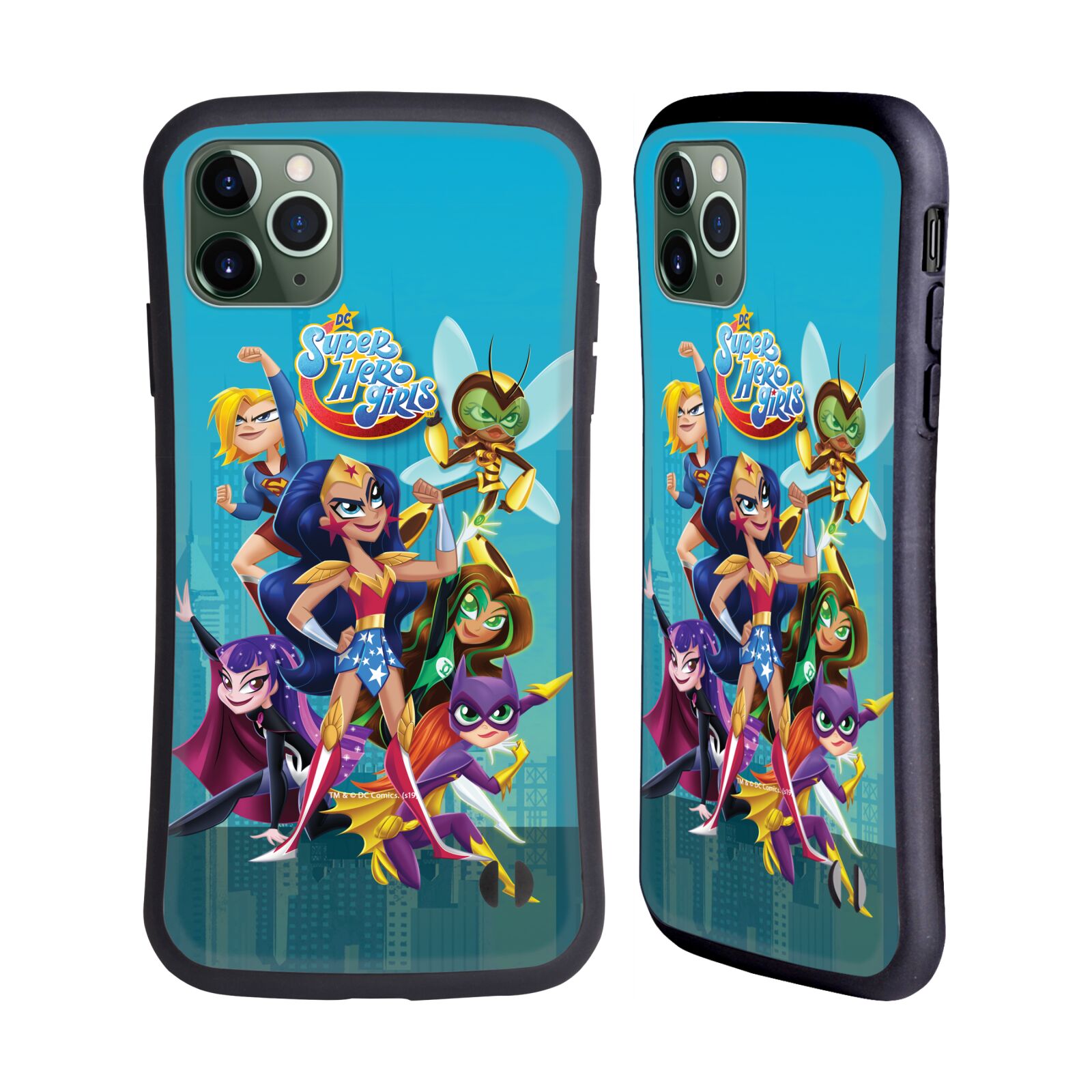 DC SUPER HERO GIRLS RENDERED CHARACTERS HYBRID CASE FOR APPLE iPHONES PHONES - Picture 11 of 14