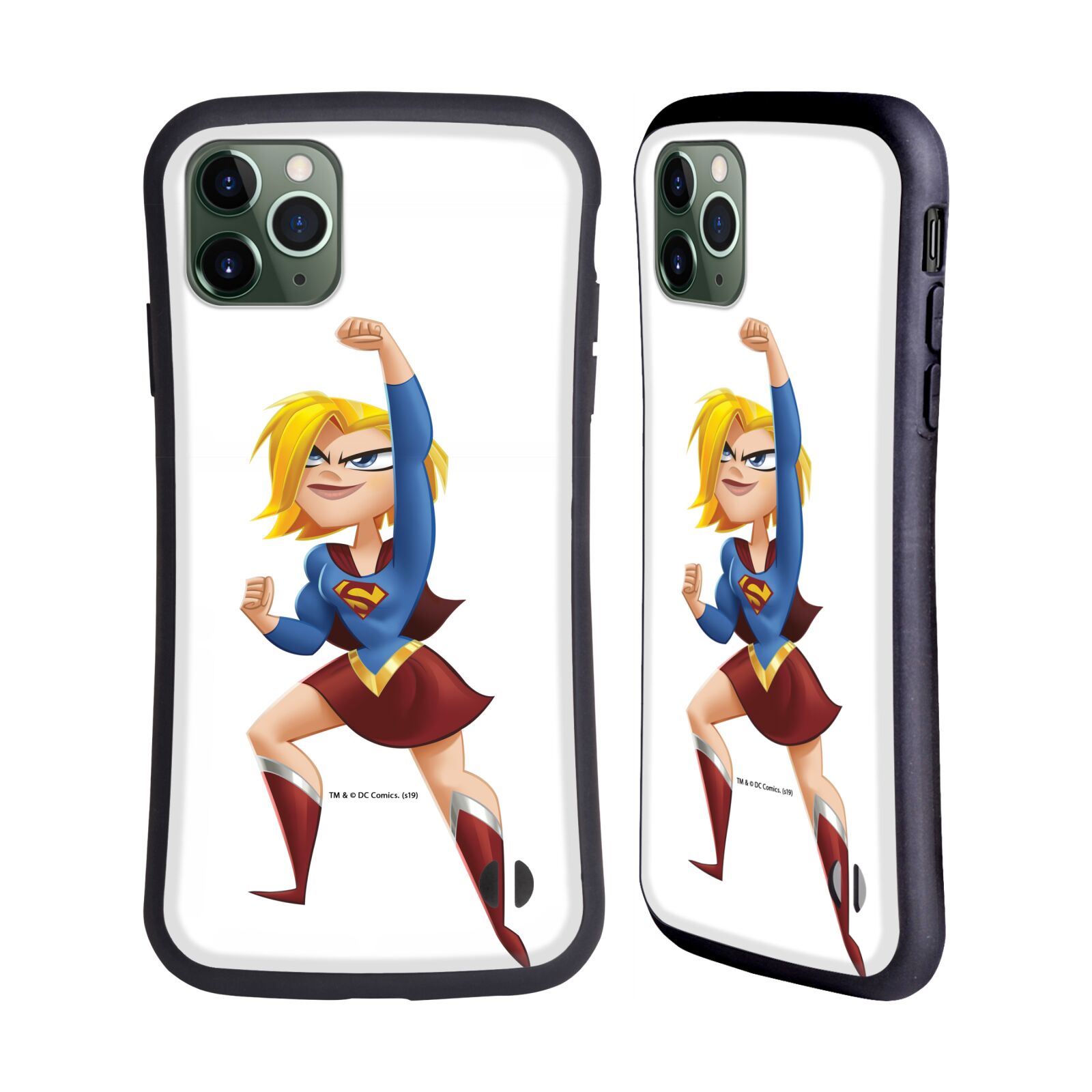 DC SUPER HERO GIRLS RENDERED CHARACTERS HYBRID CASE FOR APPLE iPHONES PHONES - Picture 12 of 14