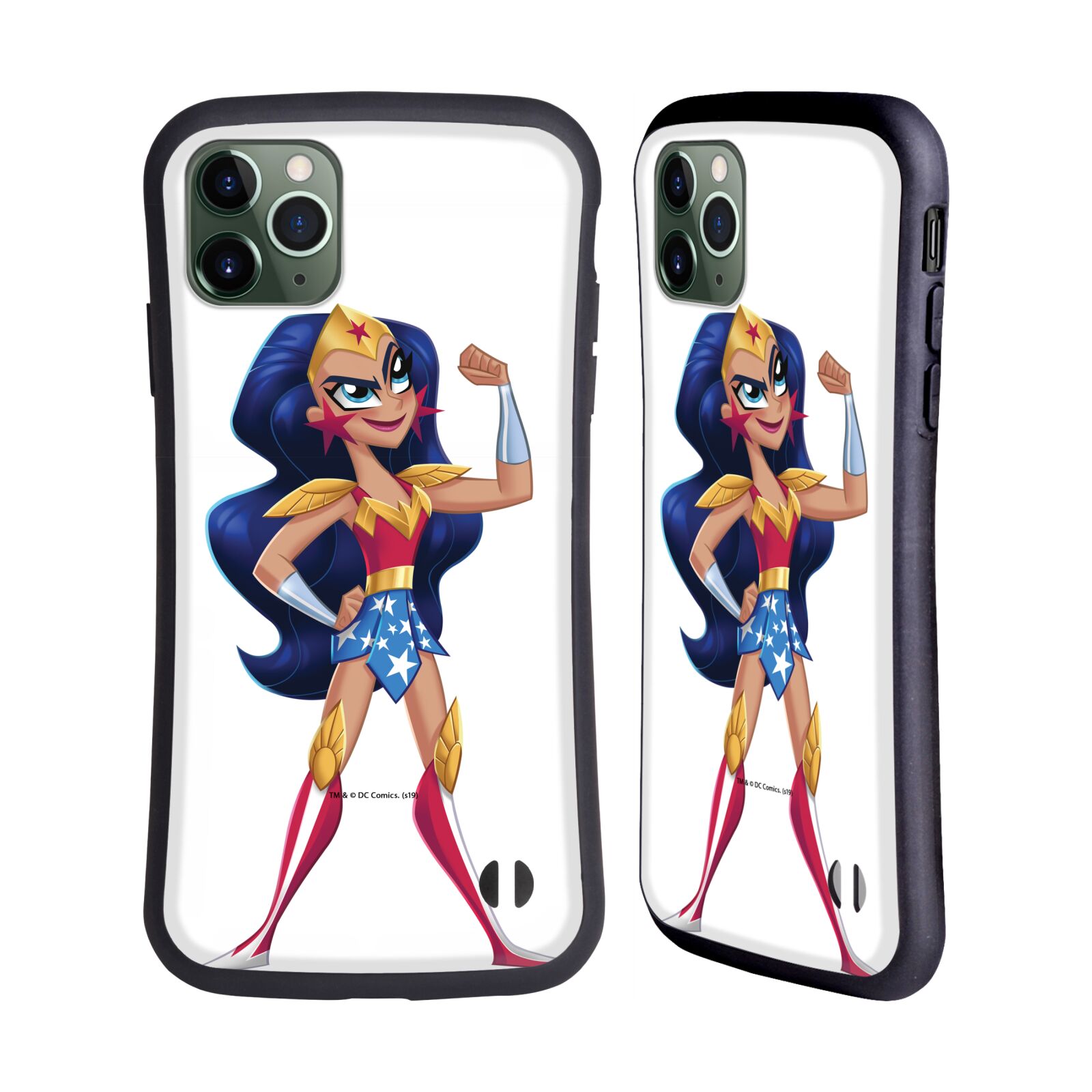 DC SUPER HERO GIRLS RENDERED CHARACTERS HYBRID CASE FOR APPLE iPHONES PHONES - Picture 13 of 14
