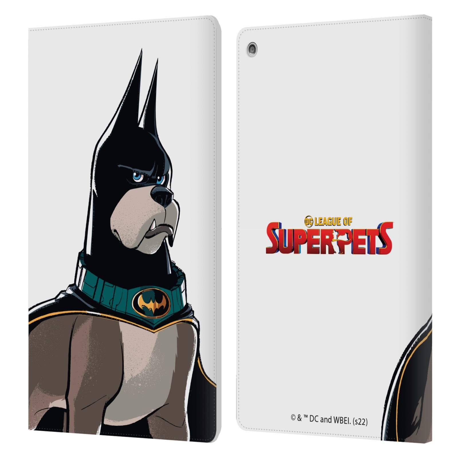 OFFICIAL DC LEAGUE OF SUPER PETS GRAPHICS LEATHER BOOK CASE FOR AMAZON FIRE - Picture 7 of 15