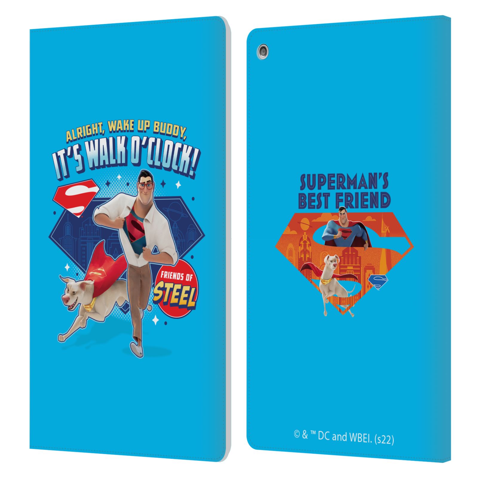 OFFICIAL DC LEAGUE OF SUPER PETS GRAPHICS LEATHER BOOK CASE FOR AMAZON FIRE - Picture 10 of 15