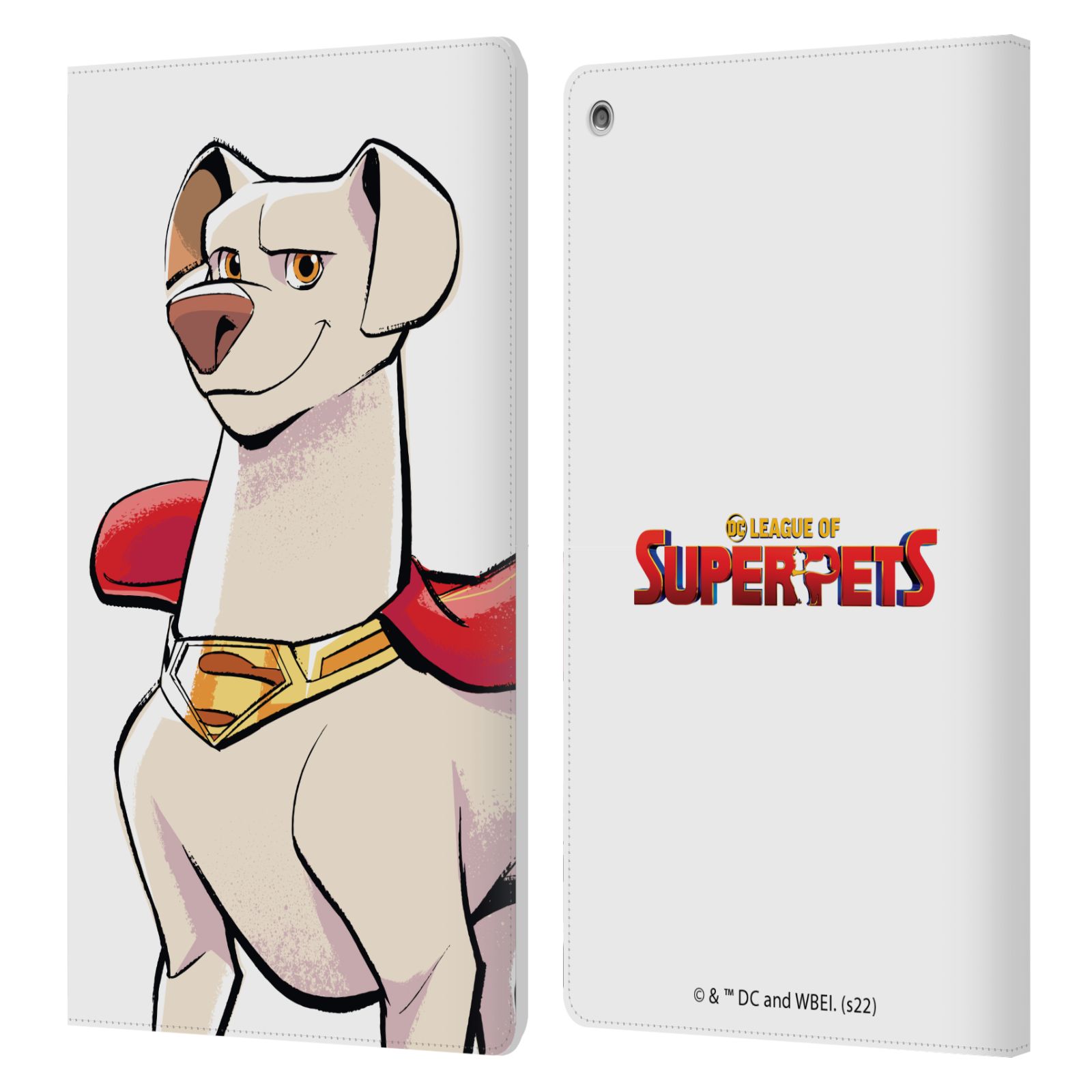 OFFICIAL DC LEAGUE OF SUPER PETS GRAPHICS LEATHER BOOK CASE FOR AMAZON FIRE - Picture 11 of 15