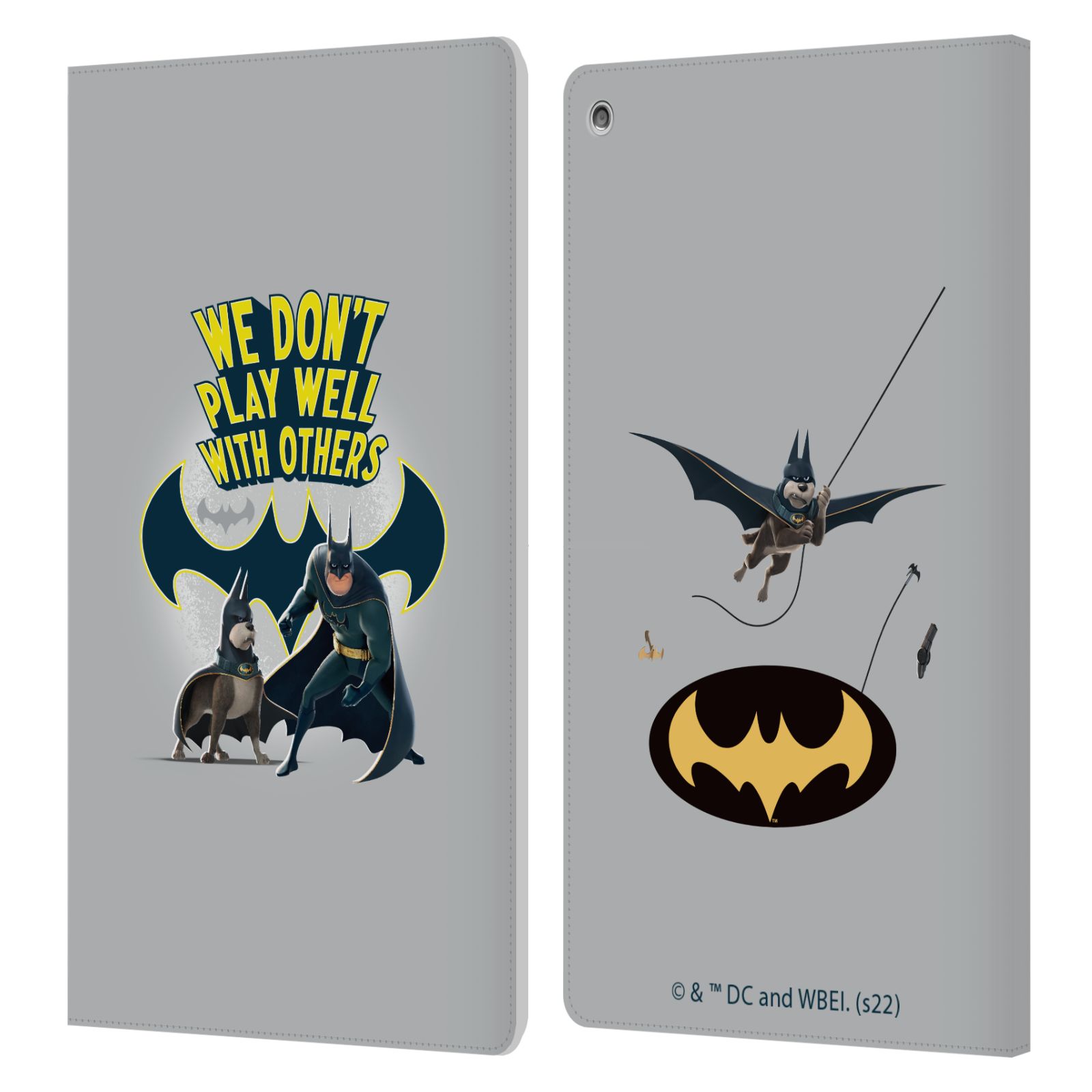OFFICIAL DC LEAGUE OF SUPER PETS GRAPHICS LEATHER BOOK CASE FOR AMAZON FIRE - Picture 15 of 15