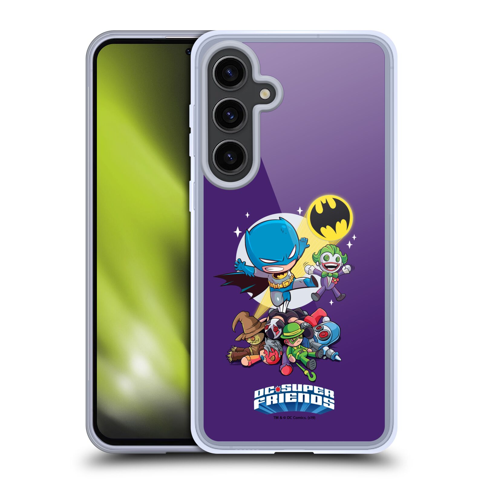 SUPER FRIENDS DC COMICS TODDLER COMPOSED ART GEL CASE COMPATIBLE SAMSUNG/MAGSAFE