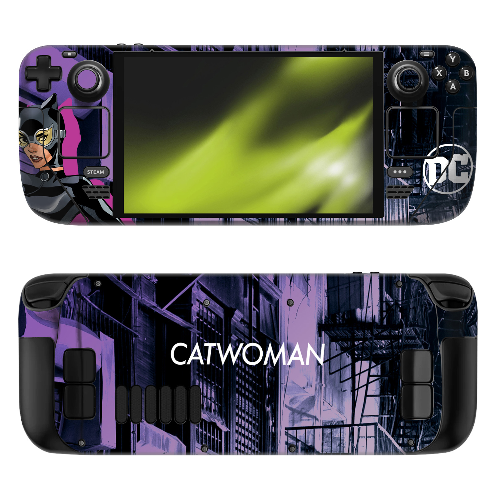 OFFICIAL DC WOMEN CORE COMPOSITIONS VINYL STICKER SKIN DECAL FOR STEAM DECK OLED