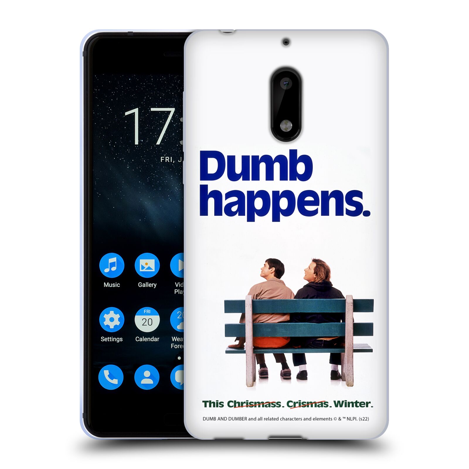 OFFICIAL DUMB AND DUMBER KEY ART SOFT GEL CASE FOR NOKIA PHONES 1