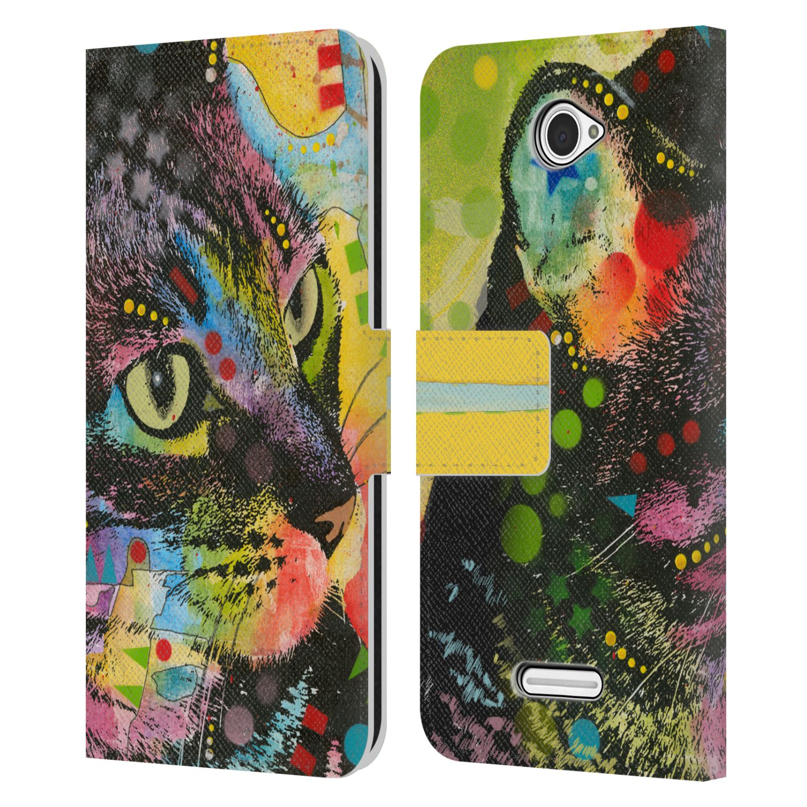 OFFICIAL DEAN RUSSO CATS LEATHER BOOK WALLET CASE FOR SONY PHONES 2 - 第 12/13 張圖片