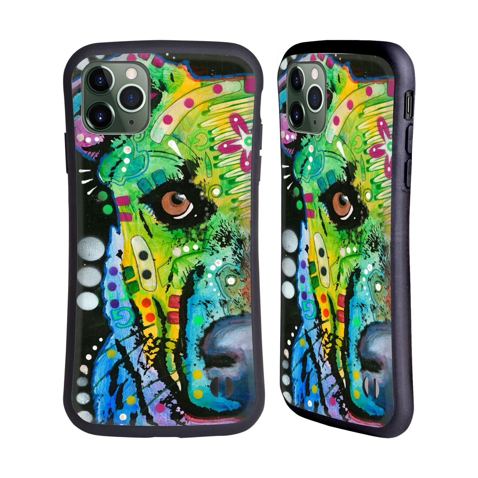 OFFICIAL DEAN RUSSO DOGS HYBRID CASE FOR APPLE iPHONES PHONES - Picture 9 of 19