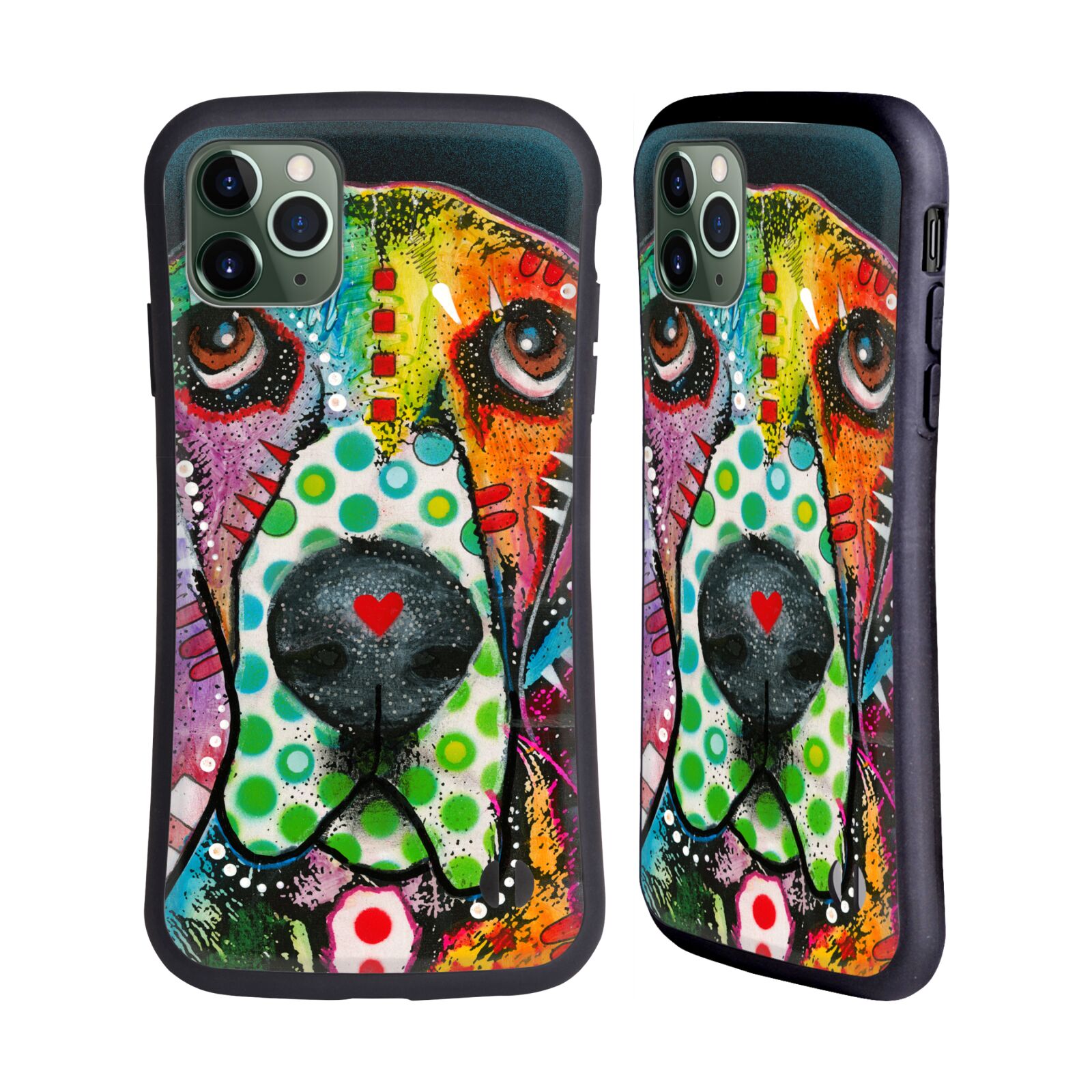 OFFICIAL DEAN RUSSO DOGS HYBRID CASE FOR APPLE iPHONES PHONES - Picture 12 of 19