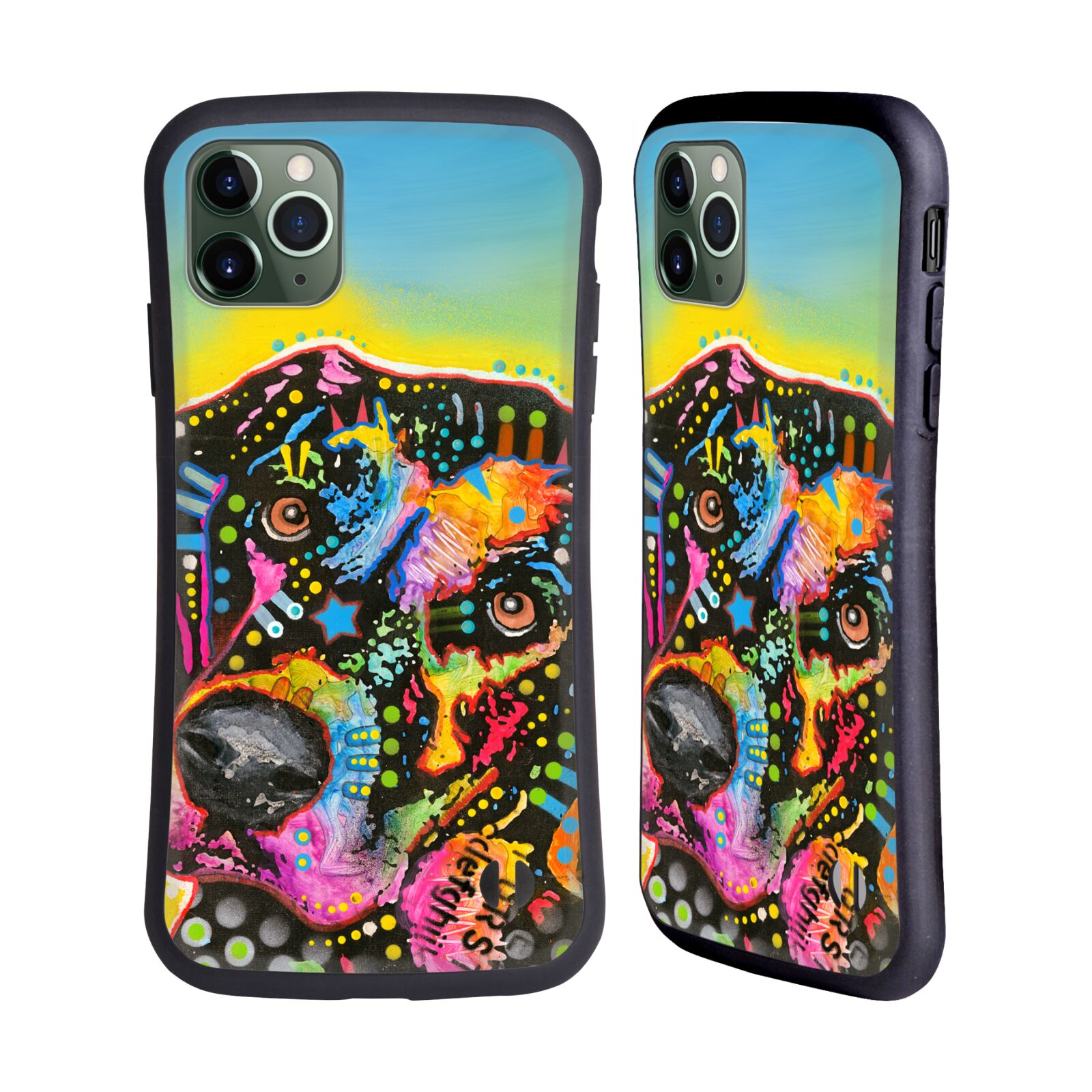 OFFICIAL DEAN RUSSO DOGS HYBRID CASE FOR APPLE iPHONES PHONES - Picture 14 of 19