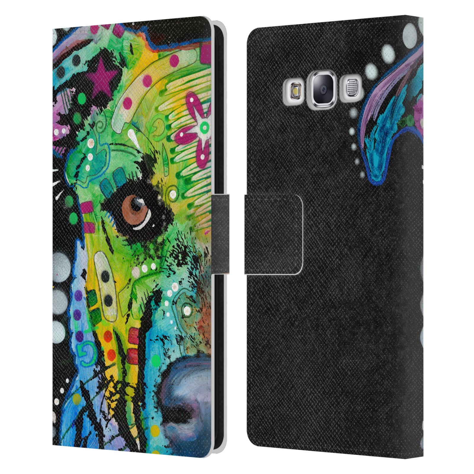 OFFICIAL DEAN RUSSO DOGS LEATHER BOOK WALLET CASE COVER FOR SAMSUNG PHONES 3 - Picture 8 of 18