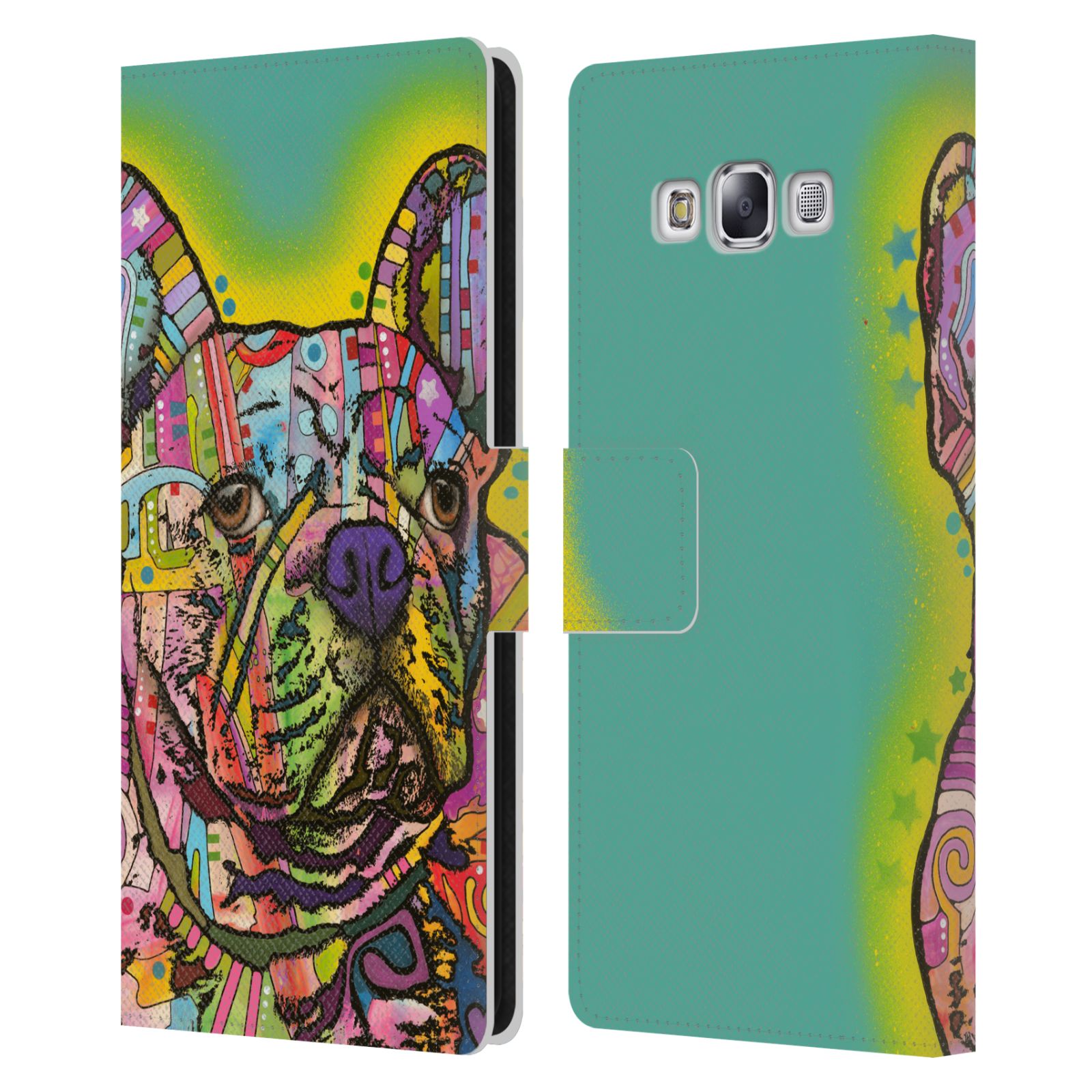 OFFICIAL DEAN RUSSO DOGS LEATHER BOOK WALLET CASE COVER FOR SAMSUNG PHONES 3 - Picture 9 of 18