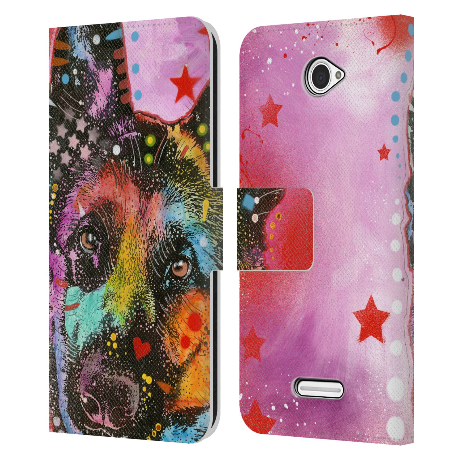 OFFICIAL DEAN RUSSO DOGS LEATHER BOOK WALLET CASE COVER FOR SONY PHONES 2 - 第 10/18 張圖片