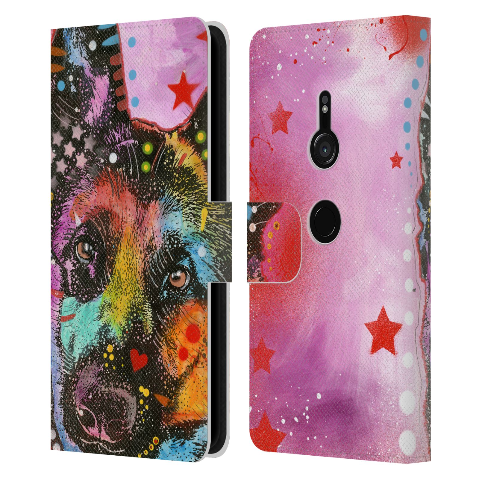 OFFICIAL DEAN RUSSO DOGS LEATHER BOOK WALLET CASE COVER FOR SONY PHONES 1 - 第 10/18 張圖片
