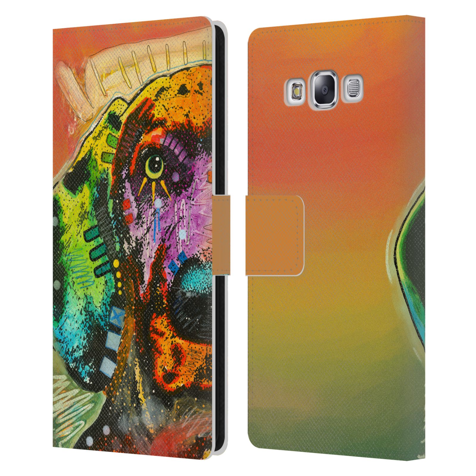 OFFICIAL DEAN RUSSO DOGS LEATHER BOOK WALLET CASE COVER FOR SAMSUNG PHONES 3 - Picture 12 of 18