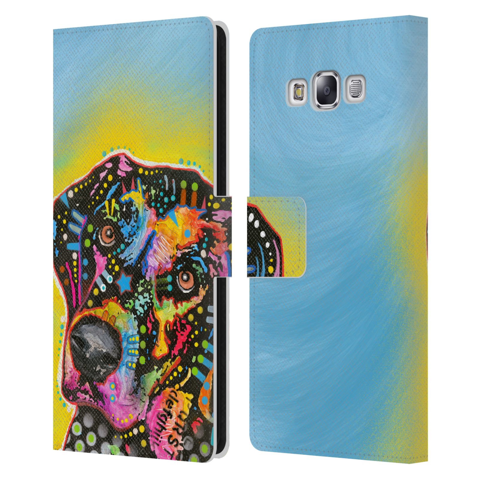 OFFICIAL DEAN RUSSO DOGS LEATHER BOOK WALLET CASE COVER FOR SAMSUNG PHONES 3 - Picture 13 of 18