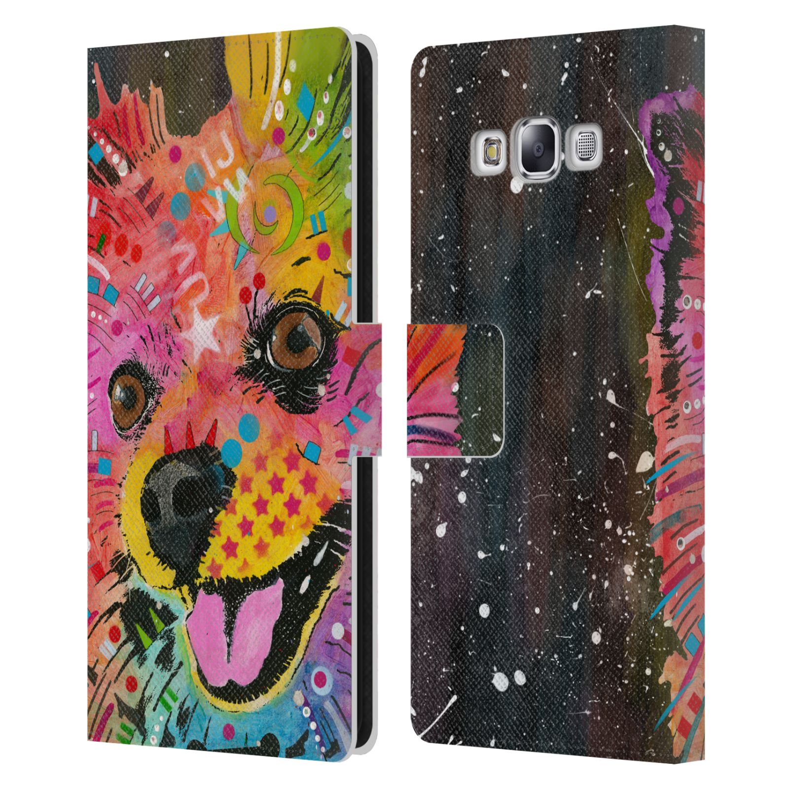 OFFICIAL DEAN RUSSO DOGS LEATHER BOOK WALLET CASE COVER FOR SAMSUNG PHONES 3 - Picture 15 of 18