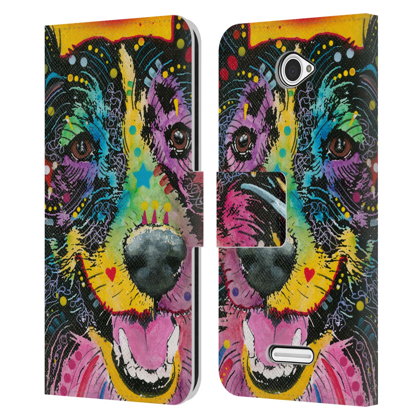 OFFICIAL DEAN RUSSO DOGS LEATHER BOOK WALLET CASE COVER FOR SONY PHONES 2 - 第 17/18 張圖片