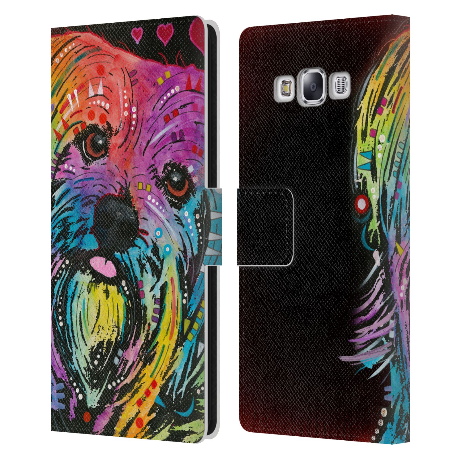 OFFICIAL DEAN RUSSO DOGS LEATHER BOOK WALLET CASE COVER FOR SAMSUNG PHONES 3 - Picture 18 of 18