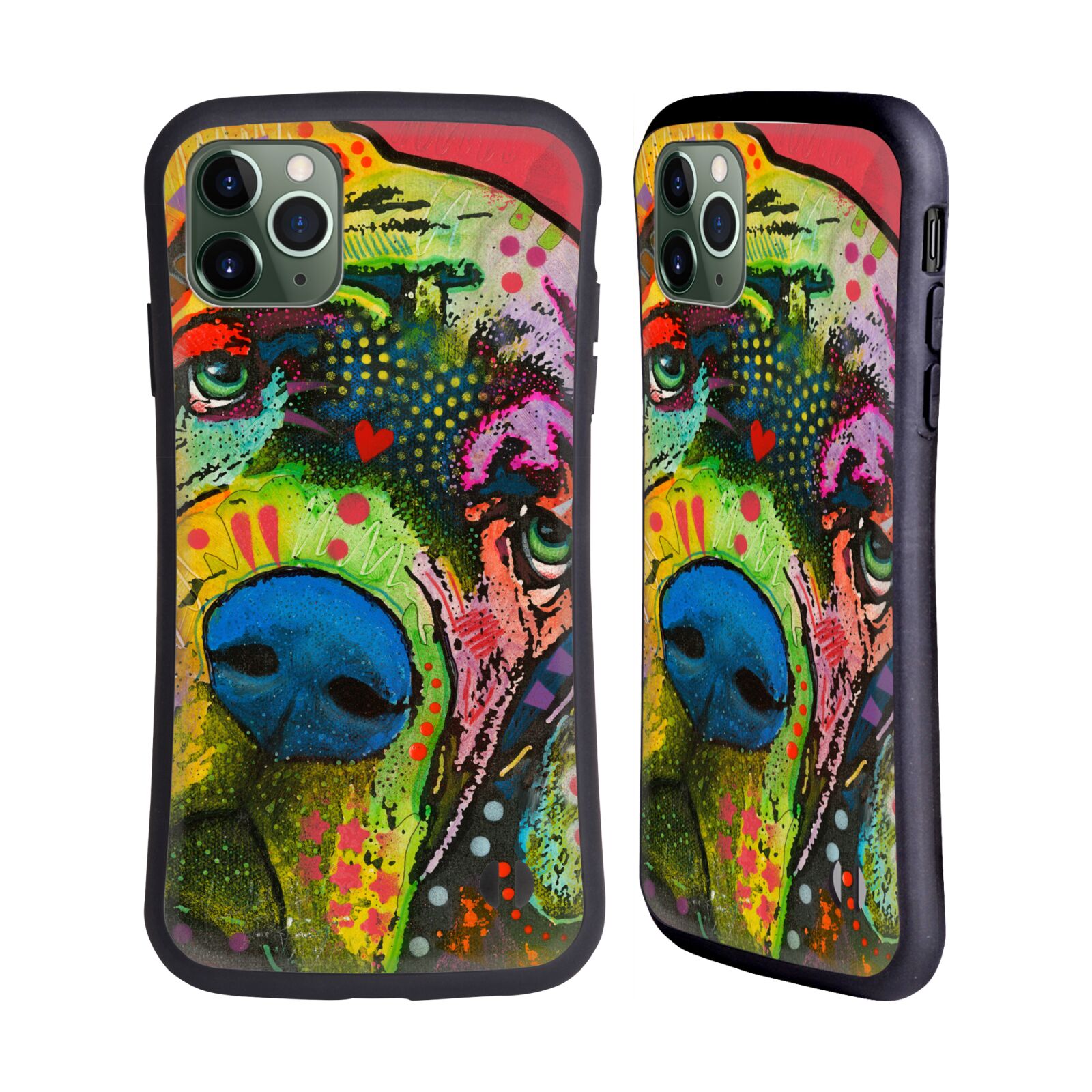 OFFICIAL DEAN RUSSO DOGS HYBRID CASE FOR APPLE iPHONES PHONES - Picture 15 of 19