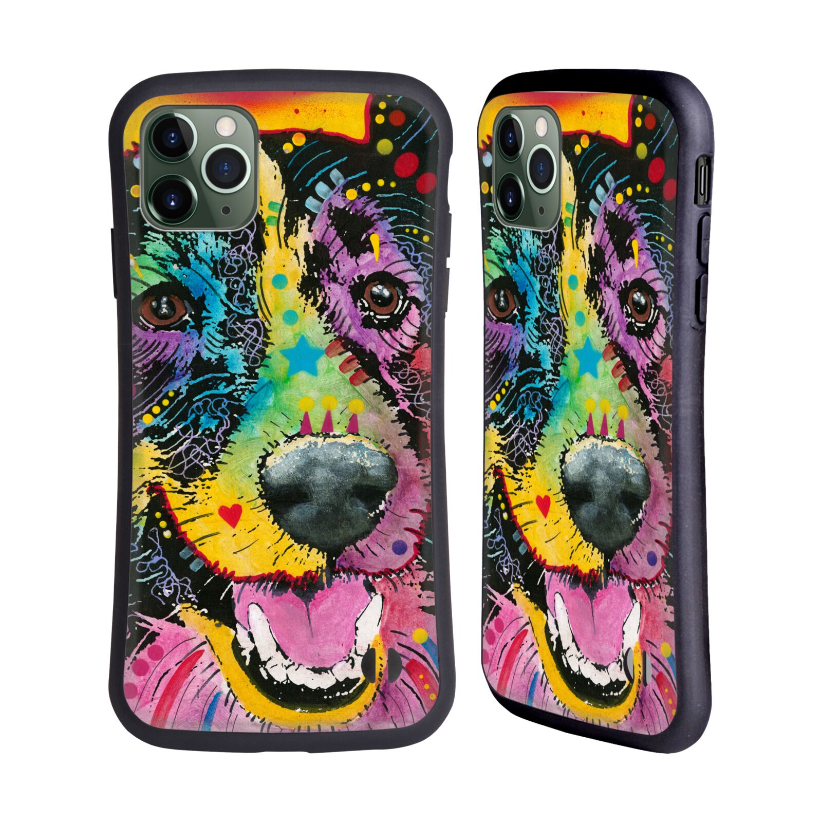 OFFICIAL DEAN RUSSO DOGS HYBRID CASE FOR APPLE iPHONES PHONES - Picture 18 of 19
