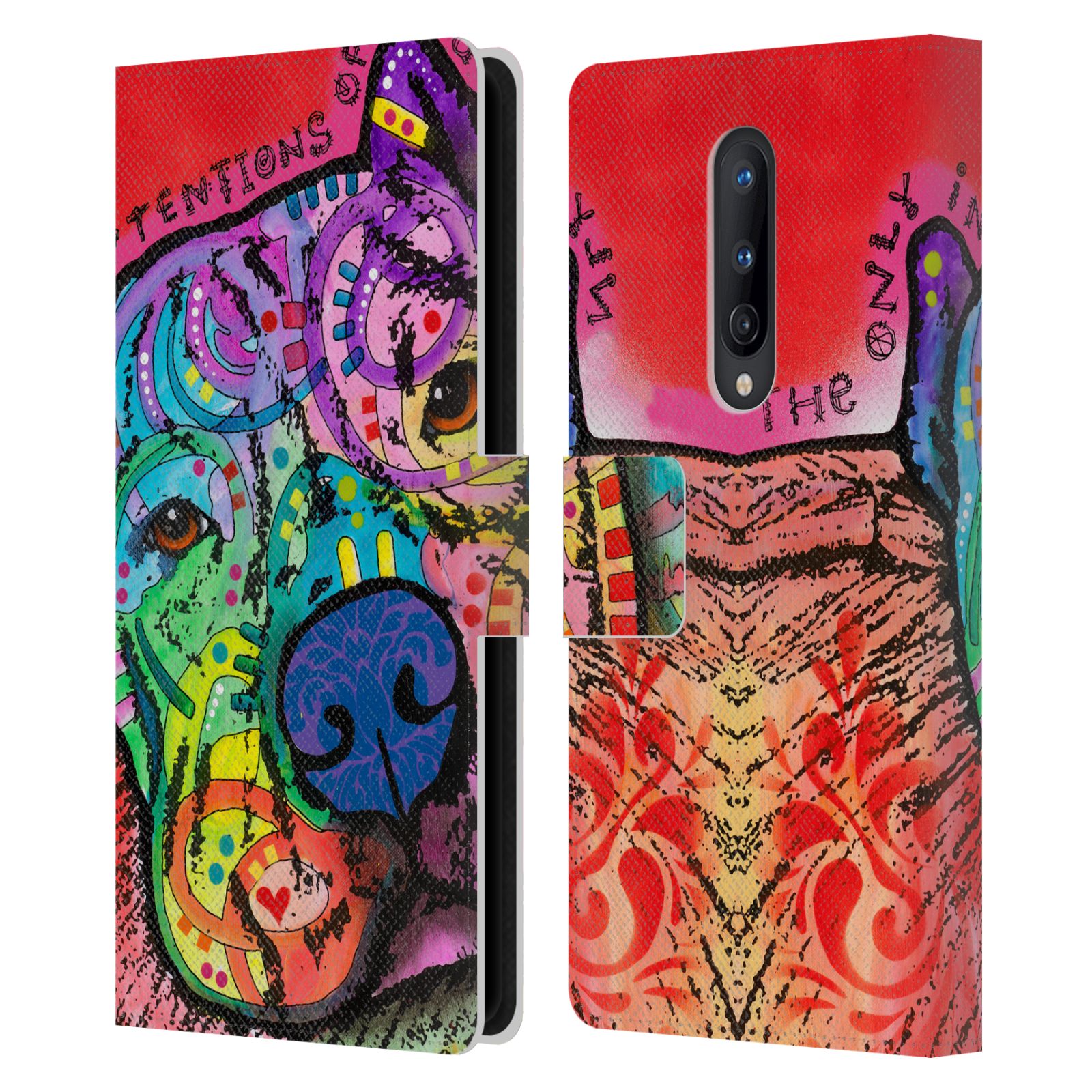 OFFICIAL DEAN RUSSO DOGS 3 LEATHER BOOK WALLET CASE COVER FOR ONEPLUS PHONES - Picture 12 of 22