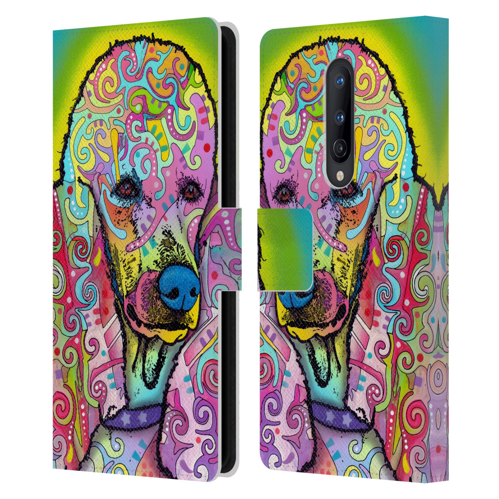 OFFICIAL DEAN RUSSO DOGS 3 LEATHER BOOK WALLET CASE COVER FOR ONEPLUS PHONES - Picture 16 of 22