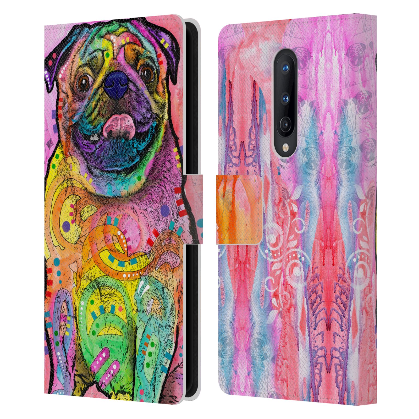 OFFICIAL DEAN RUSSO DOGS 3 LEATHER BOOK WALLET CASE COVER FOR ONEPLUS PHONES - Picture 17 of 22