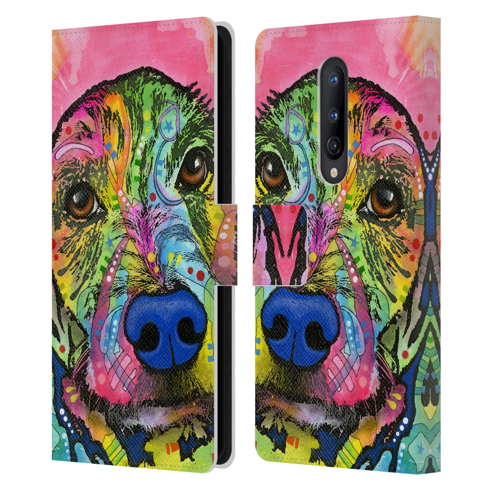 OFFICIAL DEAN RUSSO DOGS 3 LEATHER BOOK WALLET CASE COVER FOR ONEPLUS PHONES - Picture 19 of 22