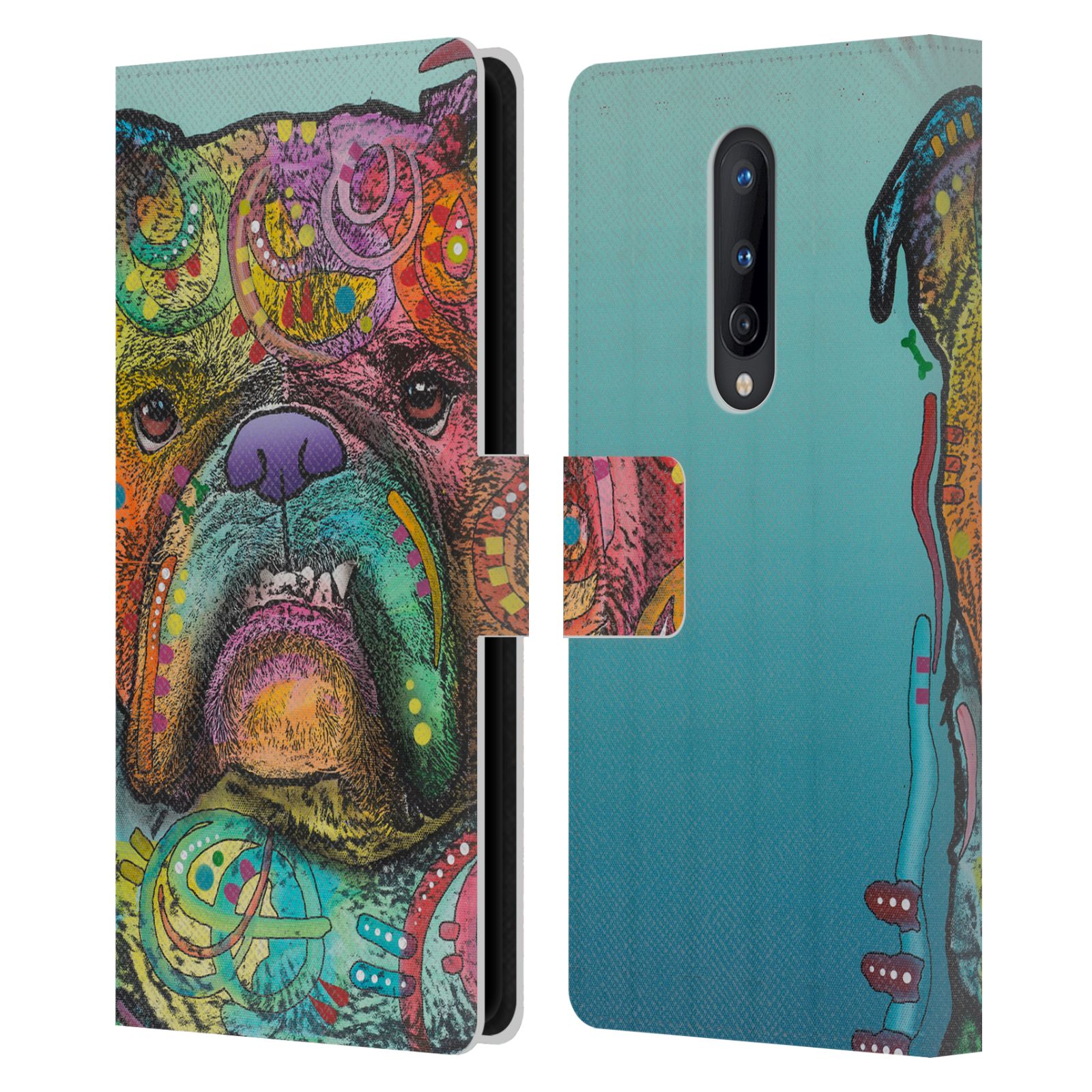 OFFICIAL DEAN RUSSO DOGS 3 LEATHER BOOK WALLET CASE COVER FOR ONEPLUS PHONES - Picture 21 of 22