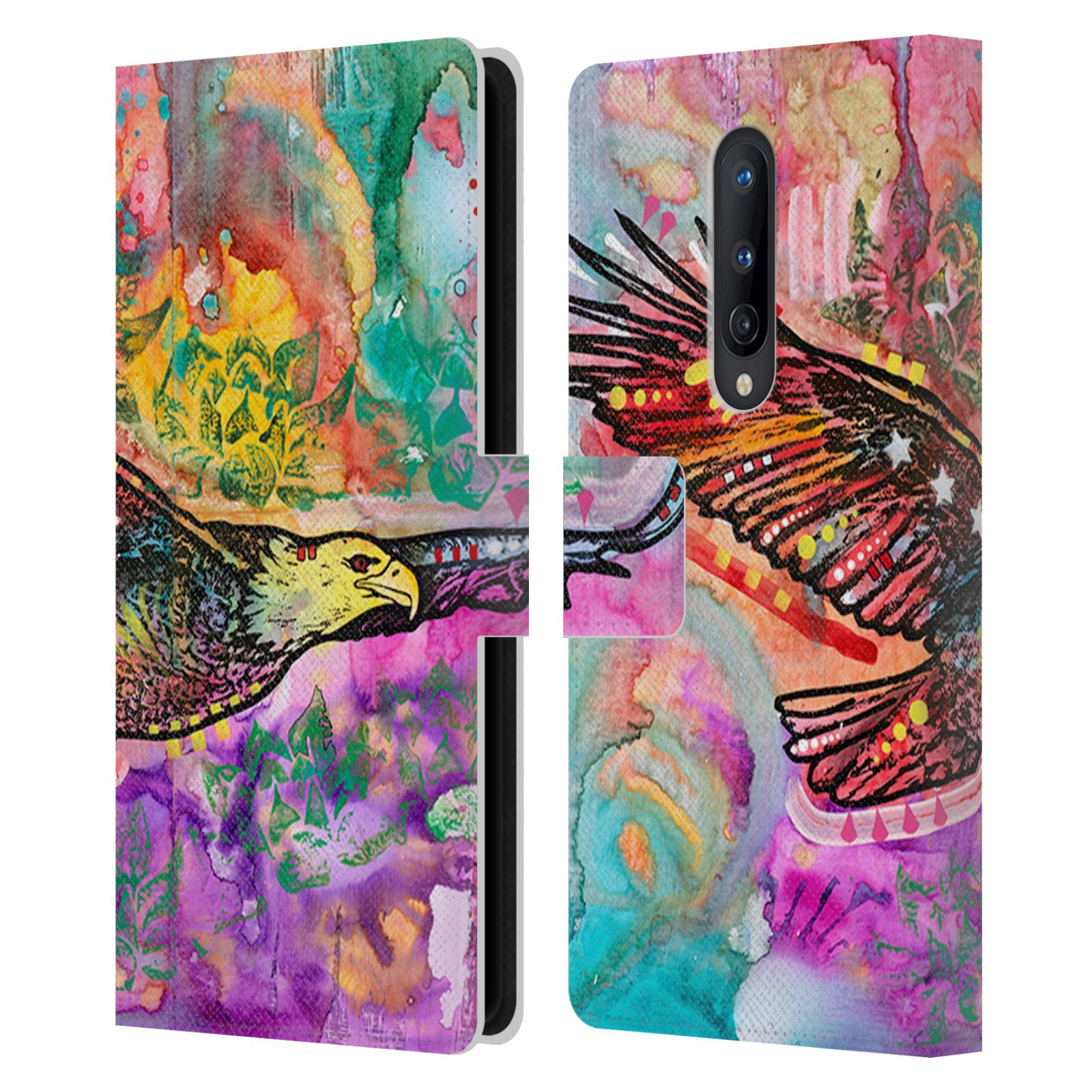 OFFICIAL DEAN RUSSO WILDLIFE 3 LEATHER BOOK WALLET CASE COVER FOR ONEPLUS PHONES - Picture 9 of 16