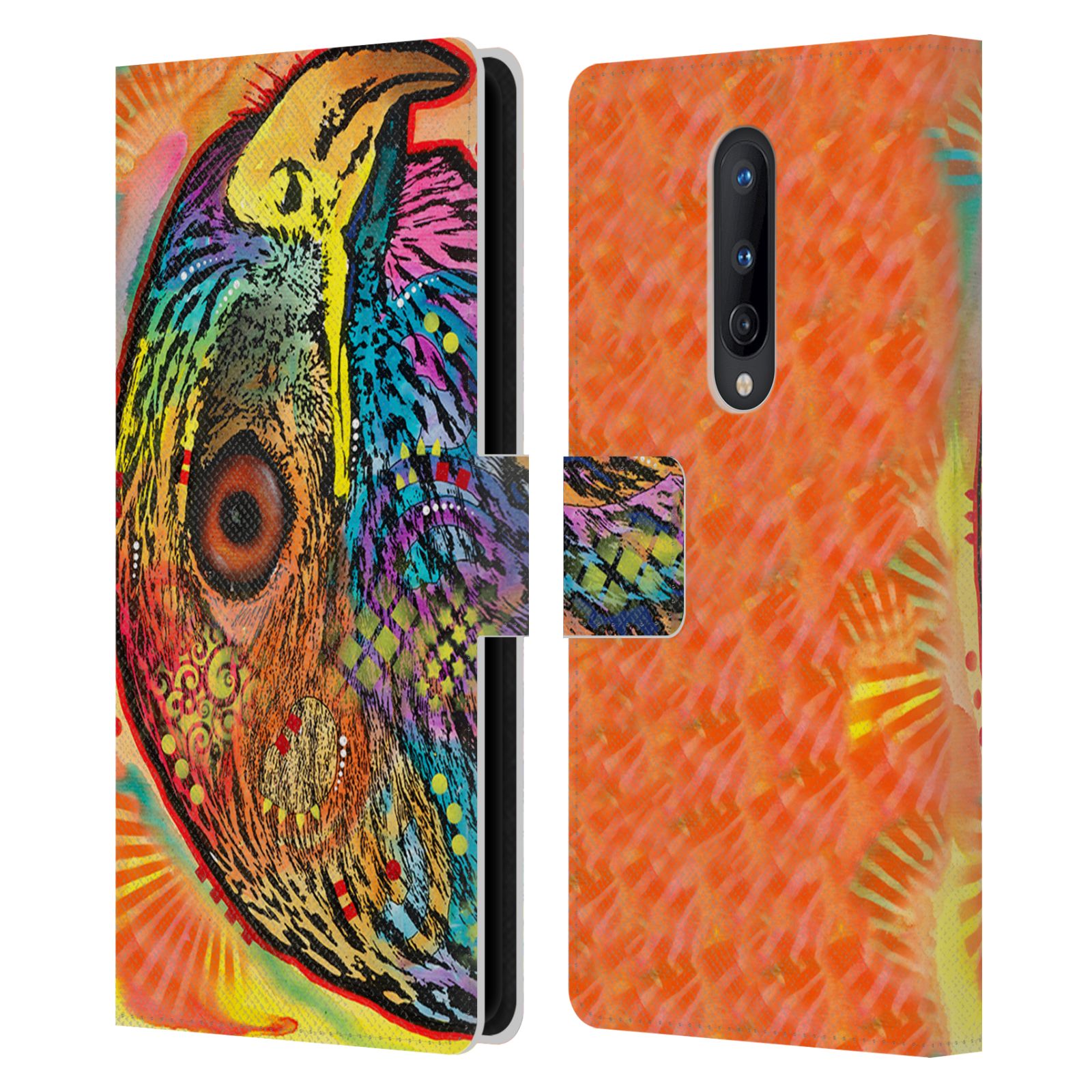 OFFICIAL DEAN RUSSO WILDLIFE 3 LEATHER BOOK WALLET CASE COVER FOR ONEPLUS PHONES - Picture 12 of 16
