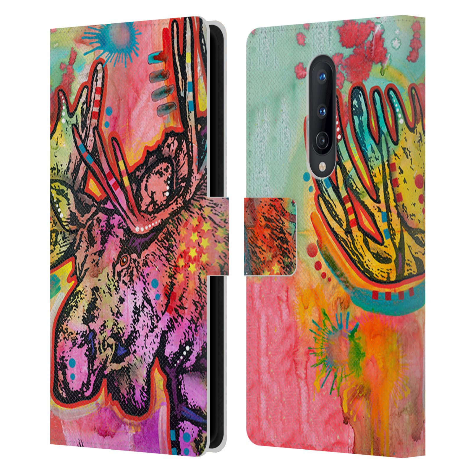 OFFICIAL DEAN RUSSO WILDLIFE 3 LEATHER BOOK WALLET CASE COVER FOR ONEPLUS PHONES - Picture 14 of 16