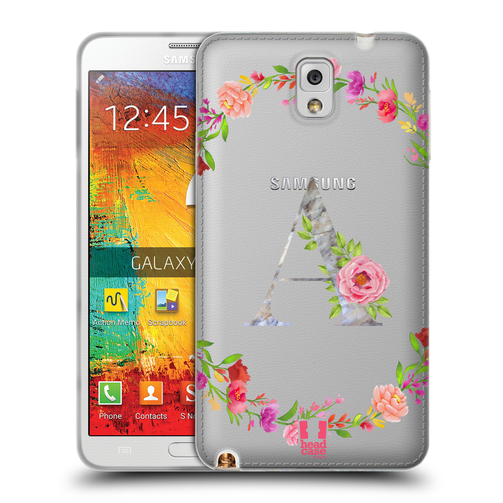 HEAD CASE DECORATIVE INITIALS SOFT GEL CASE FOR SAMSUNG PHONES 2 - Picture 8 of 20