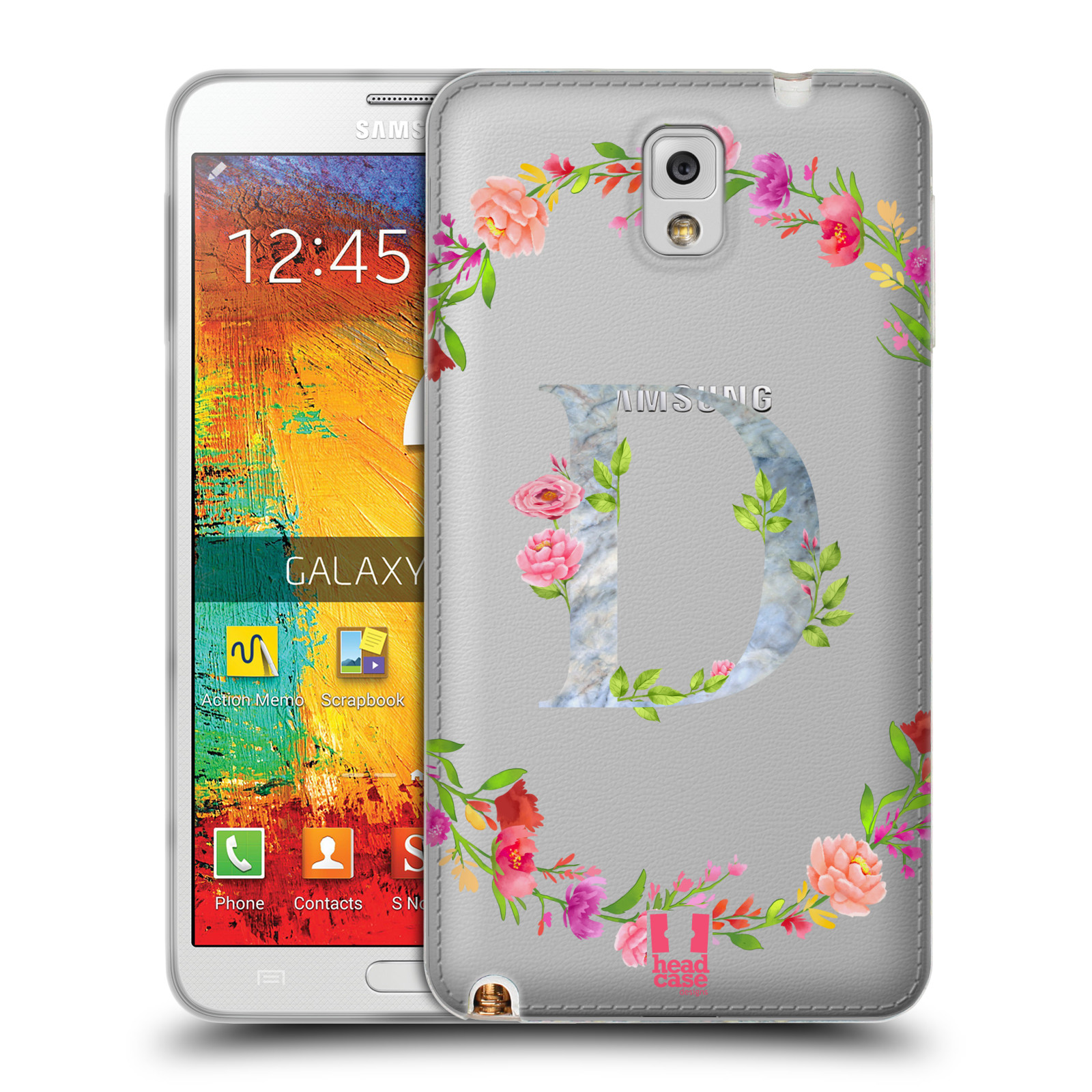 HEAD CASE DECORATIVE INITIALS SOFT GEL CASE FOR SAMSUNG PHONES 2 - Picture 11 of 20