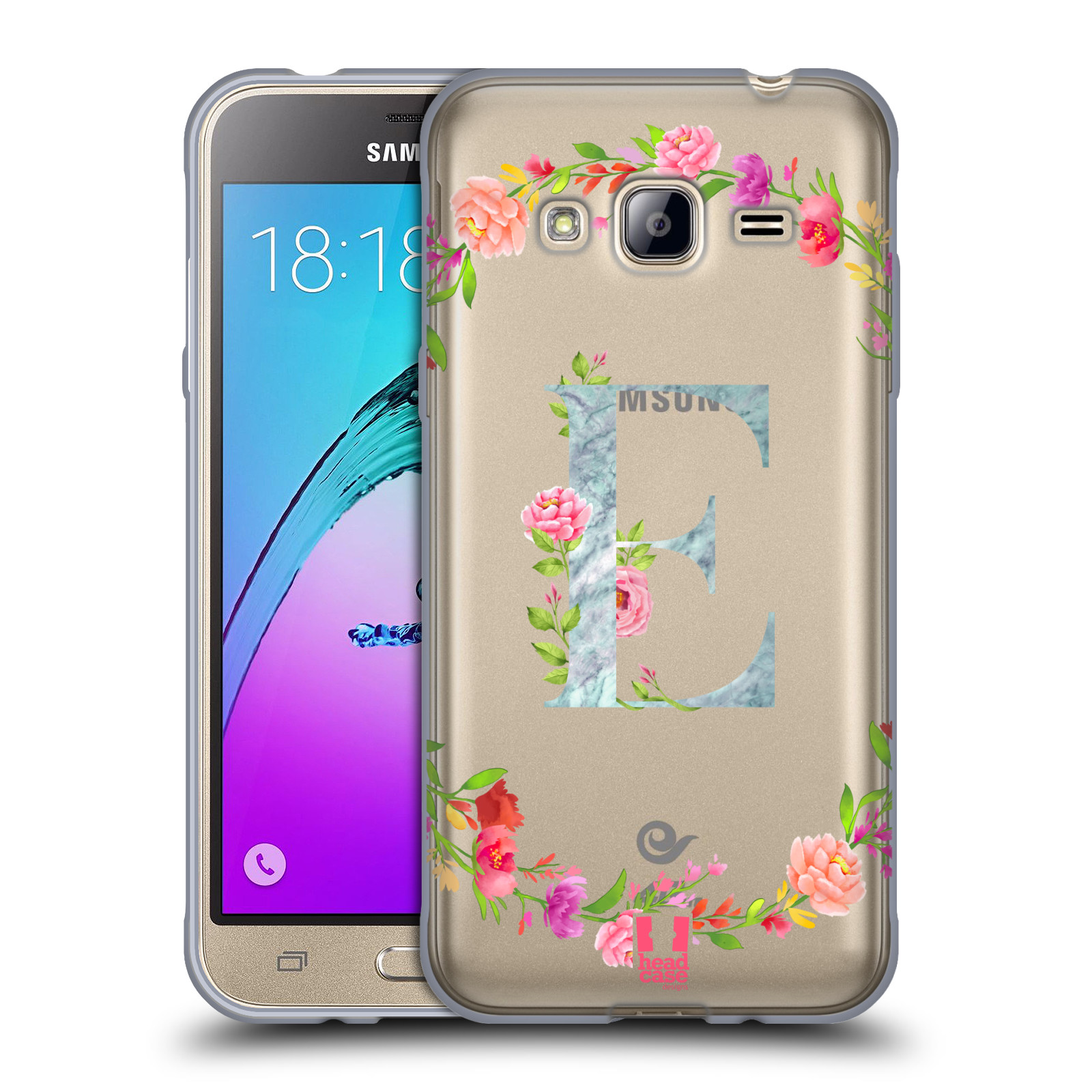 HEAD CASE DESIGNS DECORATIVE INITIALS GEL CASE & WALLPAPER FOR SAMSUNG PHONES 3 - Picture 12 of 20