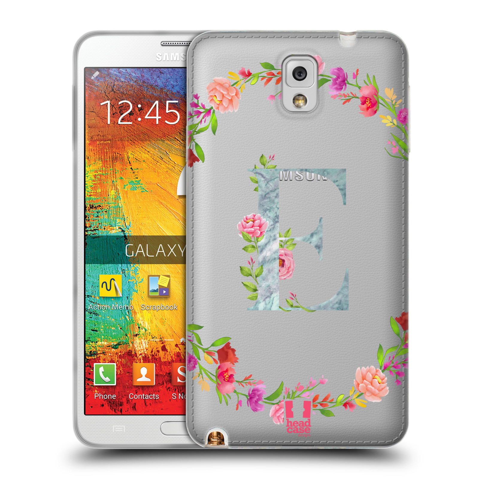 HEAD CASE DECORATIVE INITIALS SOFT GEL CASE FOR SAMSUNG PHONES 2 - Picture 12 of 20