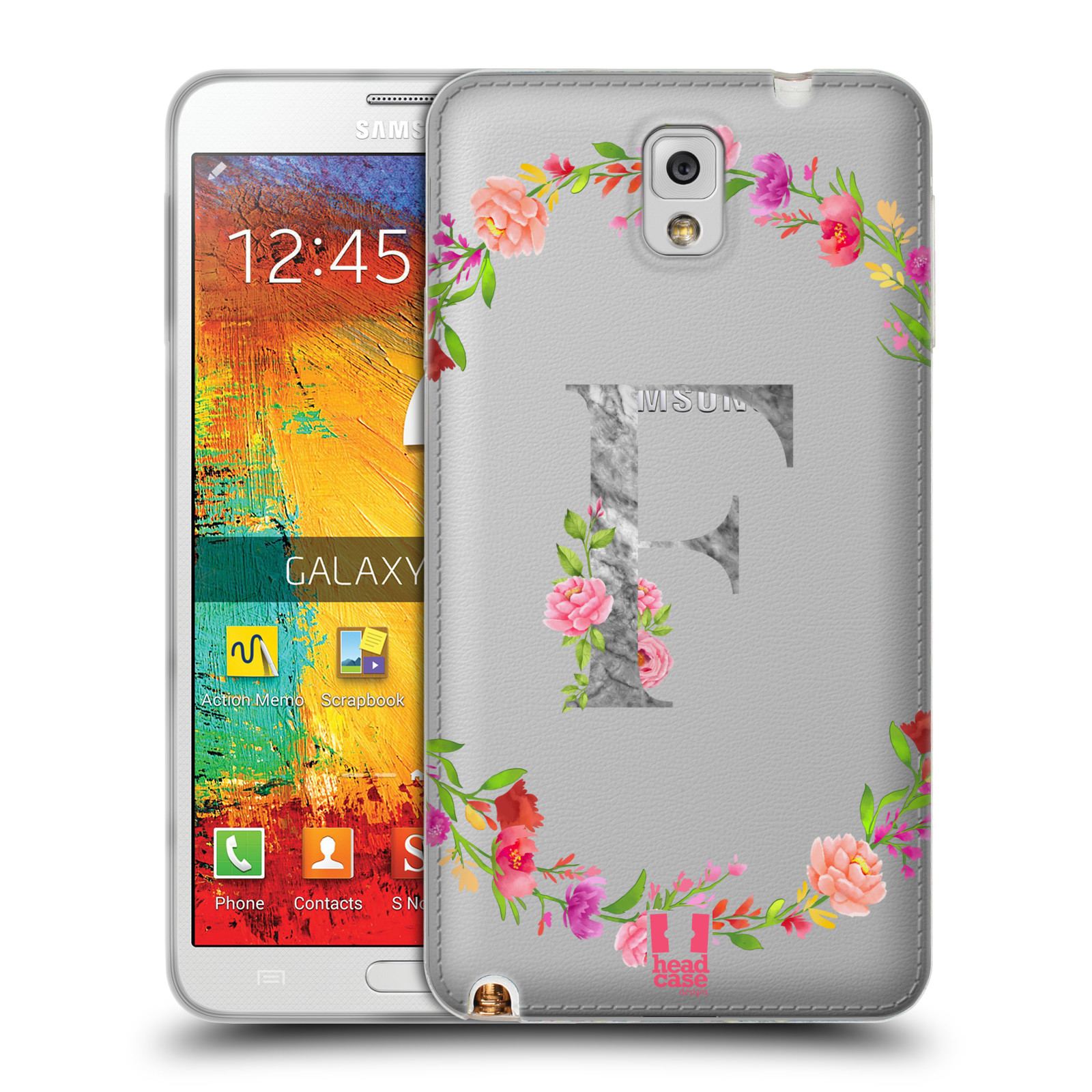 HEAD CASE DECORATIVE INITIALS SOFT GEL CASE FOR SAMSUNG PHONES 2 - Picture 13 of 20