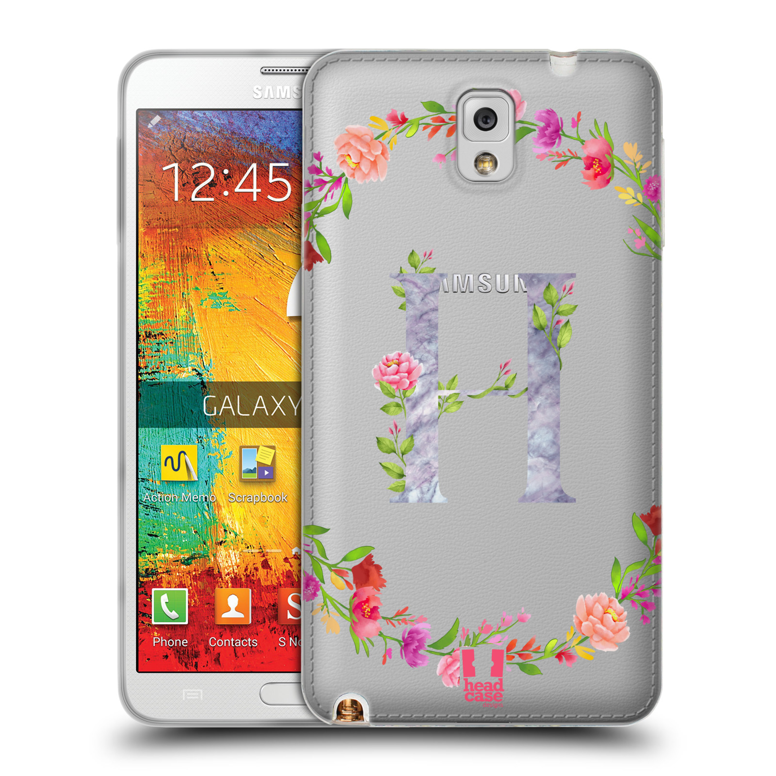 HEAD CASE DECORATIVE INITIALS SOFT GEL CASE FOR SAMSUNG PHONES 2 - Picture 15 of 20